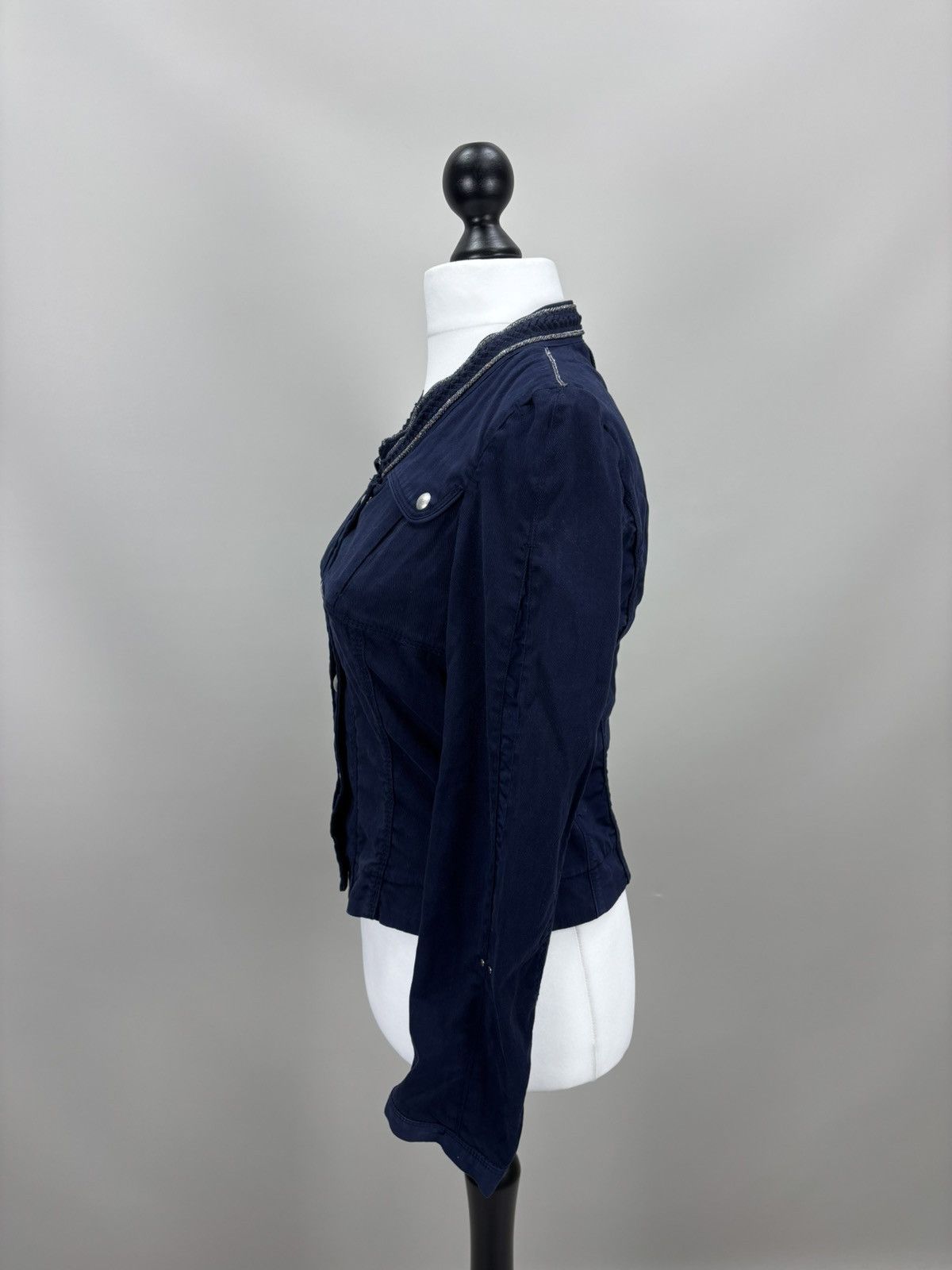 Other Womens jacket High Use Size 46 Color Blue Size L / US 10 / IT 46 - 8 Thumbnail