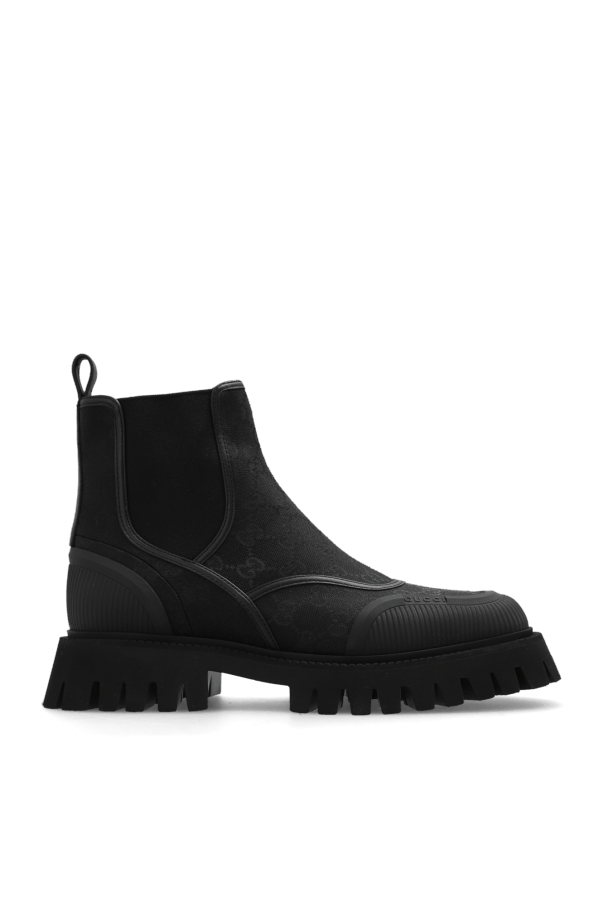 Gucci o1s1wg110225 W Novo Bootie Original Boots in Black Size US 10 / IT 40 - 4 Thumbnail