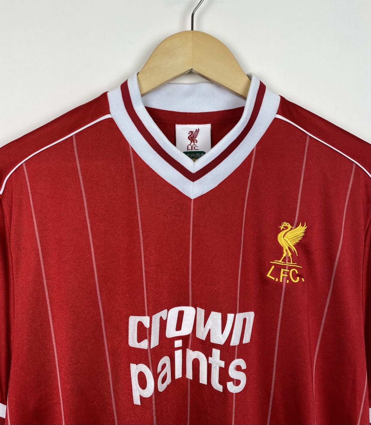 Other Score Draw Liverpool Soccer Jersey Football Shirt Red Top Size US M / EU 48-50 / 2 - 2 Thumbnail