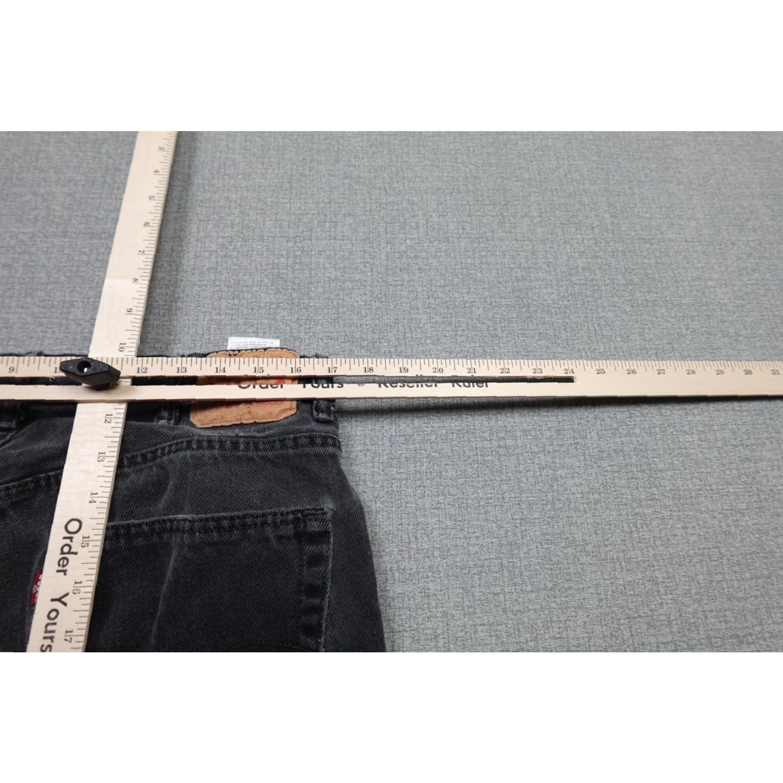 Levi's Levi's 550 Regular Fit Jeans Mens 38x30 Black Denim Regular Straight Faded Jeans Size US 38 / EU 54 - 7 Thumbnail
