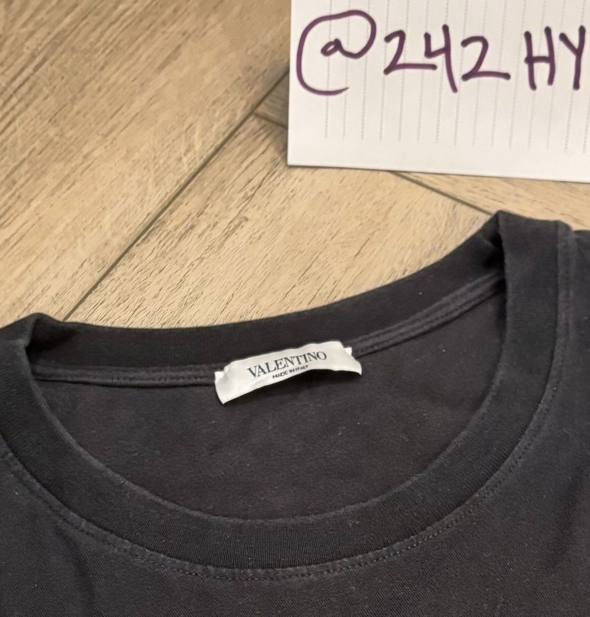 Valentino Valentino Logo Printed Crewneck T-Shirt Size US XXL / EU 58 / 5 - 7 Thumbnail