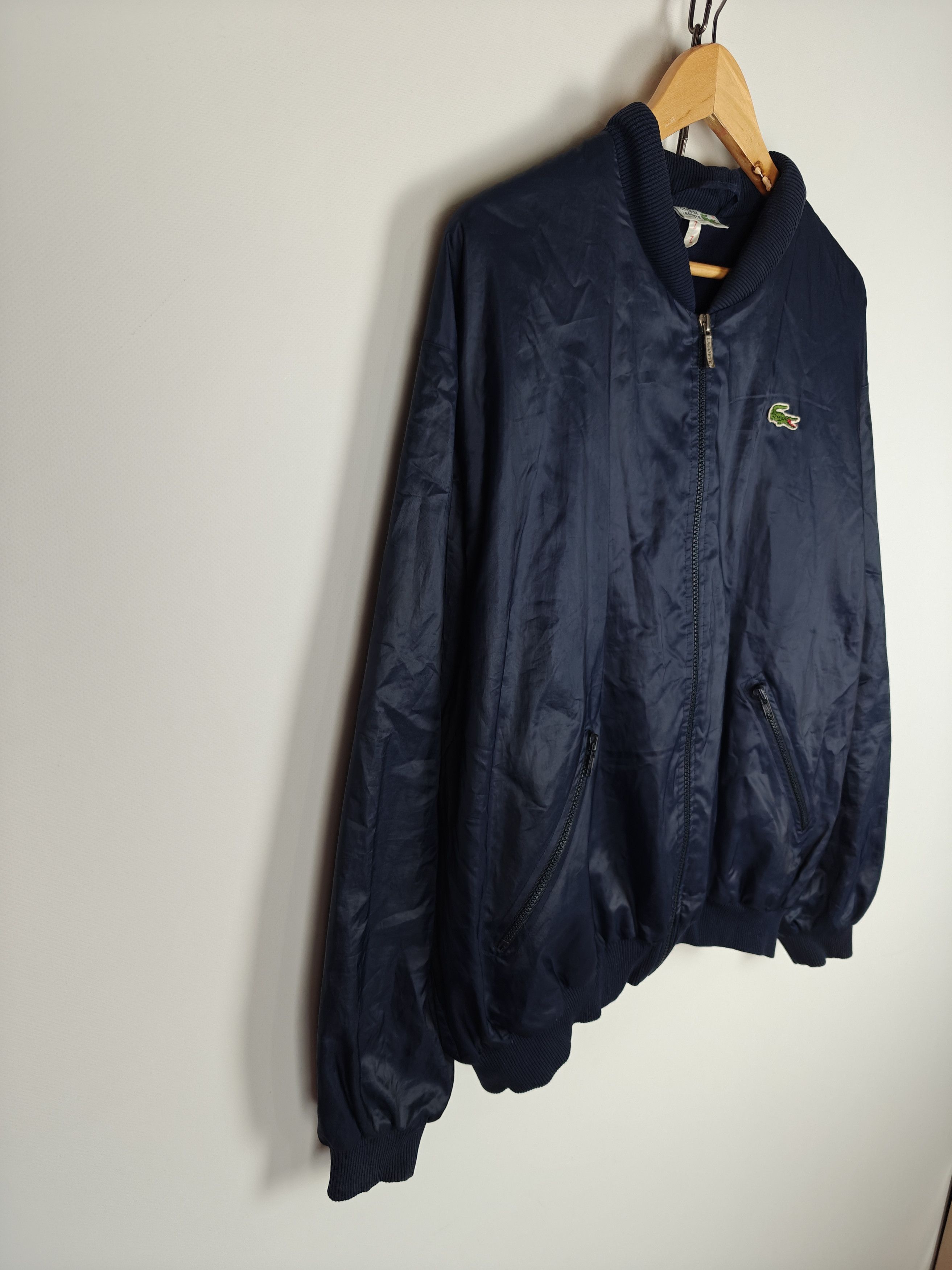 Lacoste Lacoste VTG Bomber Jacket France Blue size 7 (XL) Size US XL / EU 56 / 4 - 4 Thumbnail