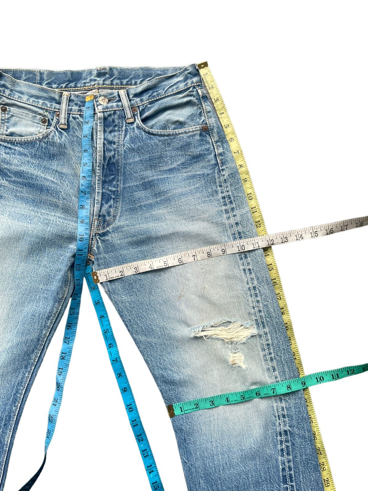 Vintage Vintage Warehouse Selvedge Faded Distresed Size US 30 / EU 46 - 14 Thumbnail