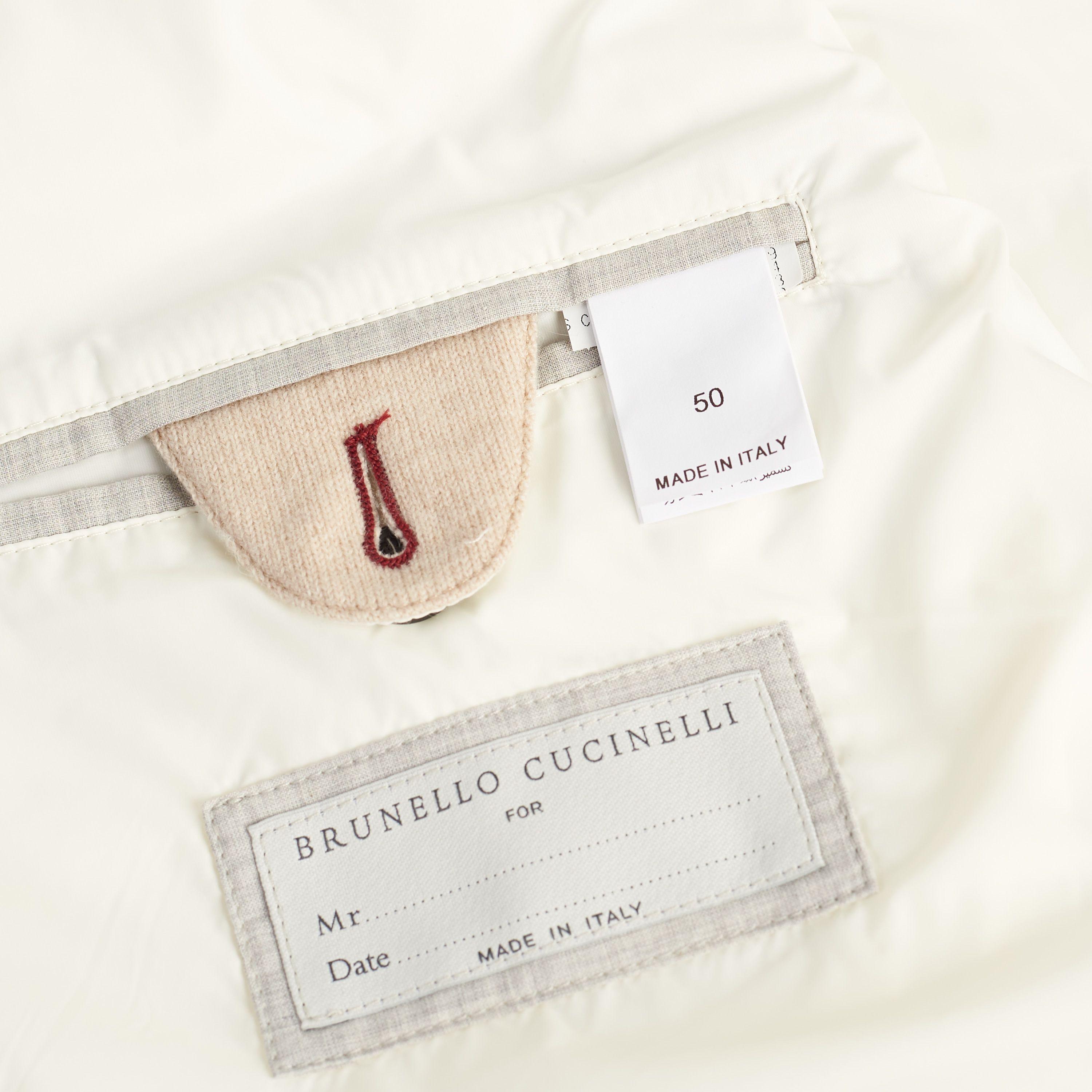 Brunello Cucinelli Beige Cashmere Down Vest - Bodywarmer Gilet Size US L / EU 52-54 / 3 - 10 Thumbnail