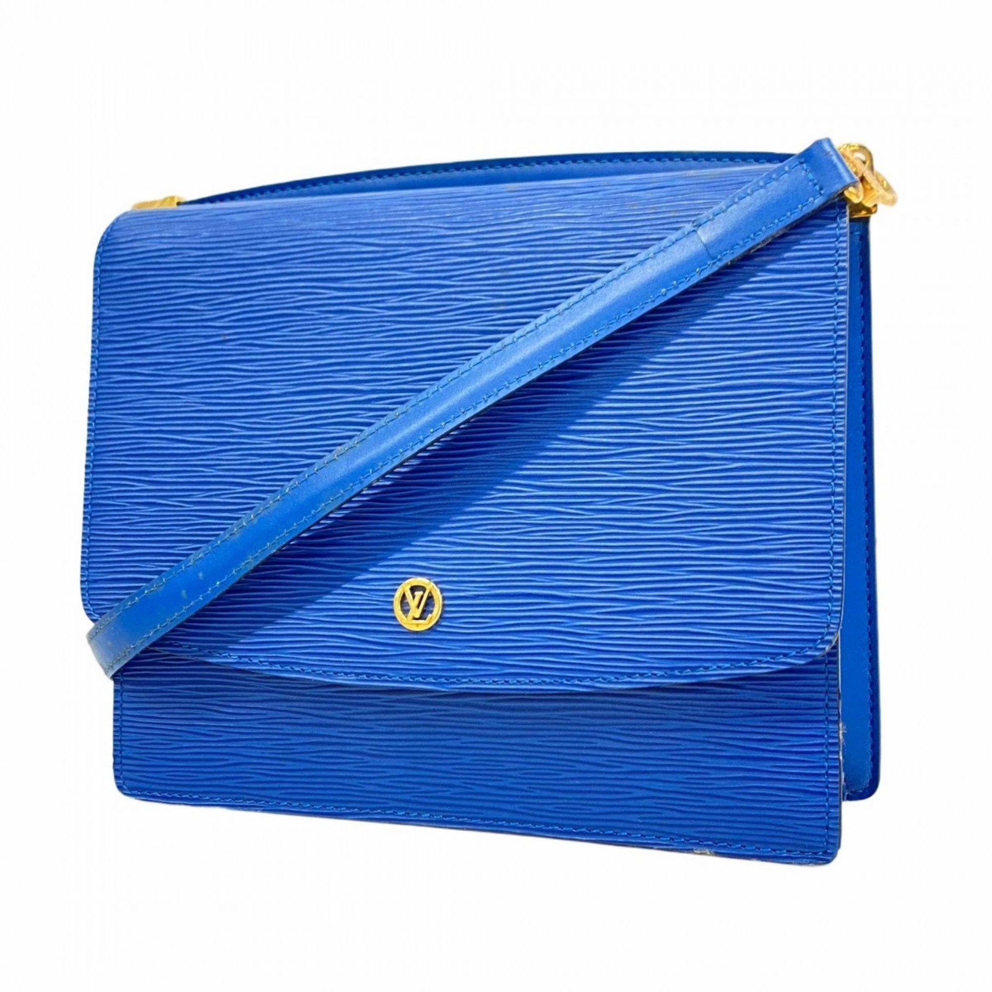 Louis Vuitton Shoulder Bag Epi Grenelle M52365 Toledo Blue Ladies, Women's