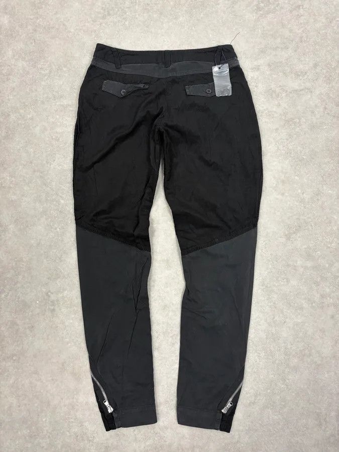 Armani 2000s Armani Black Zip Hybrid Cordurroy Pants Size US 28 / EU 44 - 7 Thumbnail