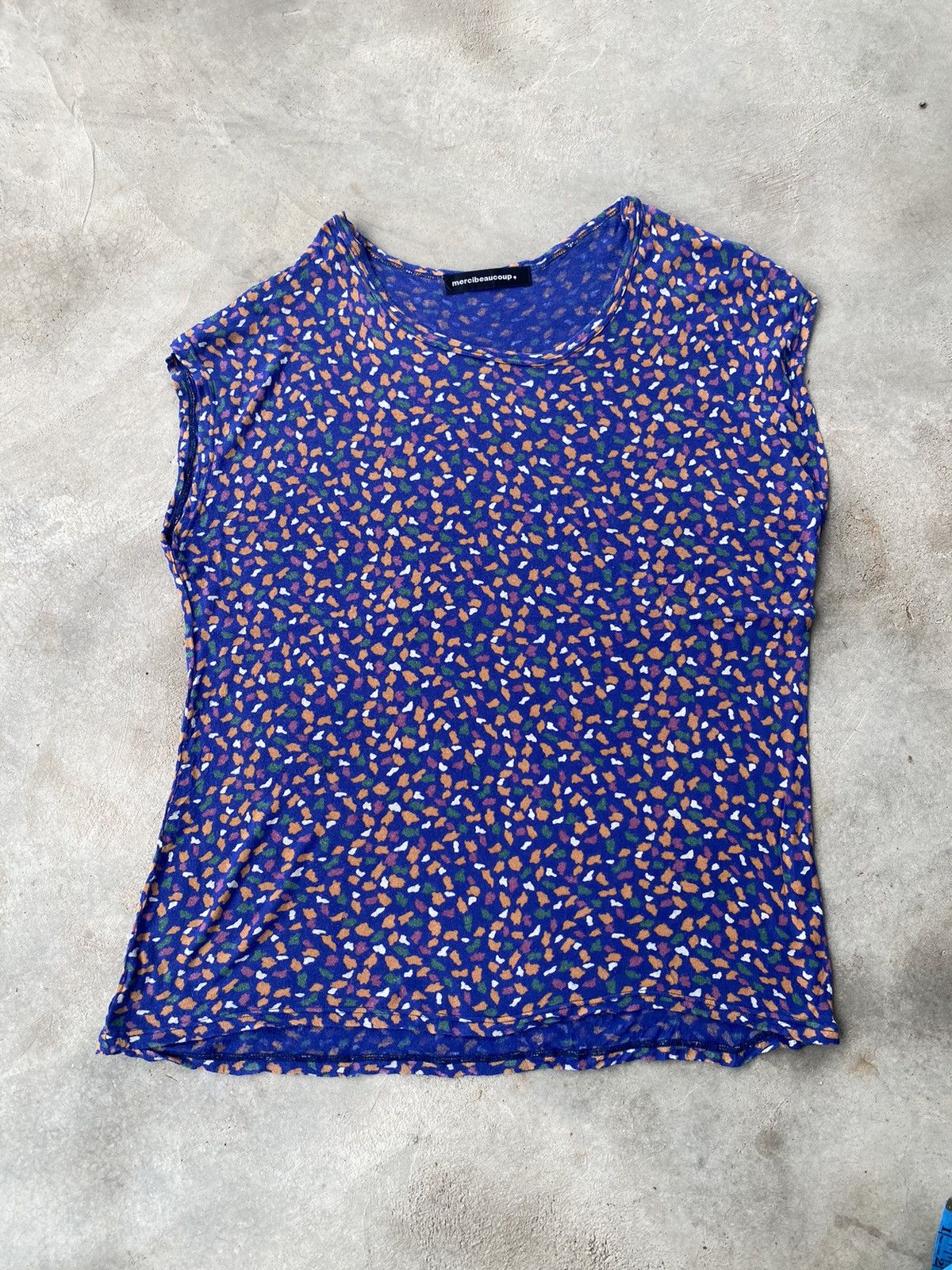 MERCIBEAUCOUP BY ISSEY MIYAKE SHIRT NICE DESIGN