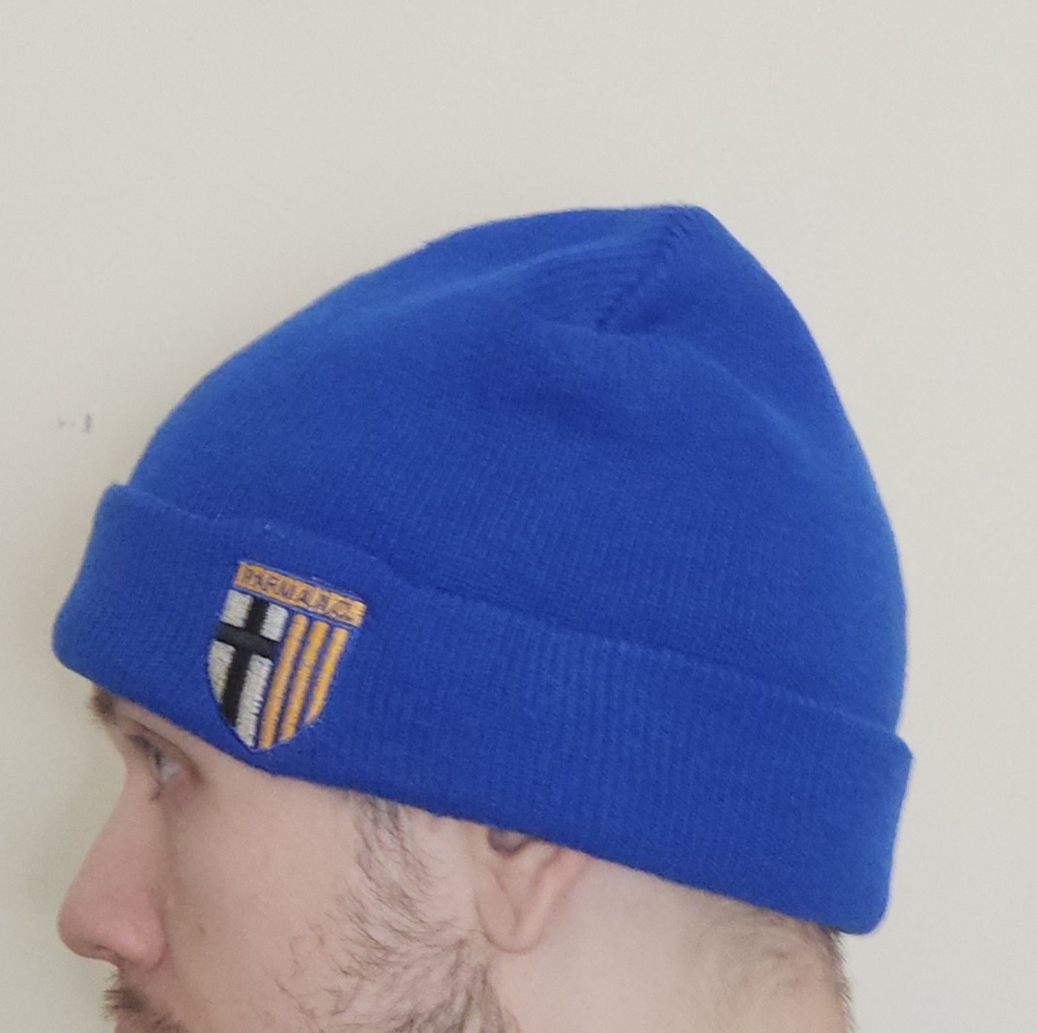 Puma Vintage 90s RARE Puma x Parma Football Beanie Size ONE SIZE - 4 Thumbnail