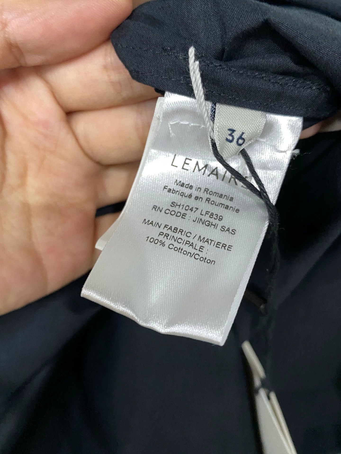 Lemaire Lemaire long-sleeve shirt 36 new Size US L / EU 52-54 / 3 - 6 Thumbnail