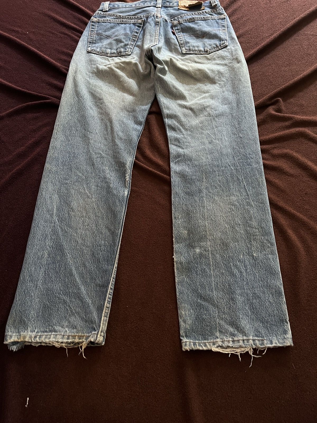 Levi's Vintage Clothing VINTAGE 501 LEVIS DENIM DISTRESSED Size US 29 - 5 Thumbnail