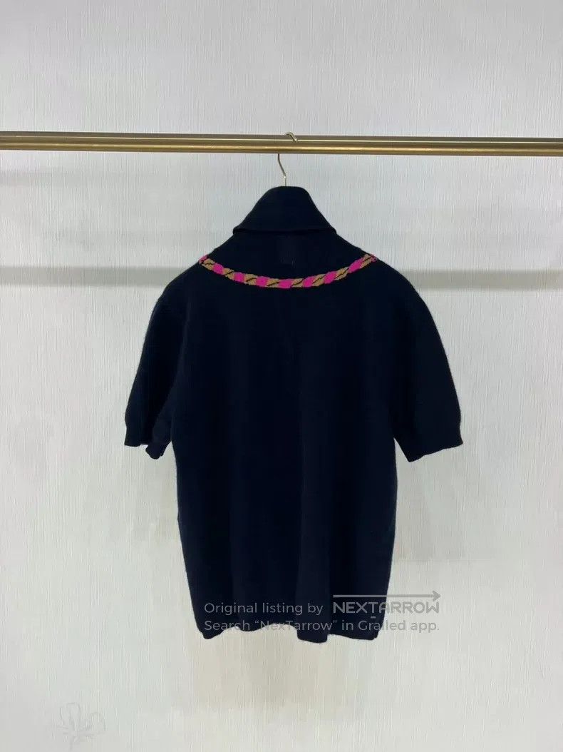 Chanel Chanel Ski series short-sleeved cashmere knitting Size XS / US 0-2 / IT 36-38 - 7 Thumbnail
