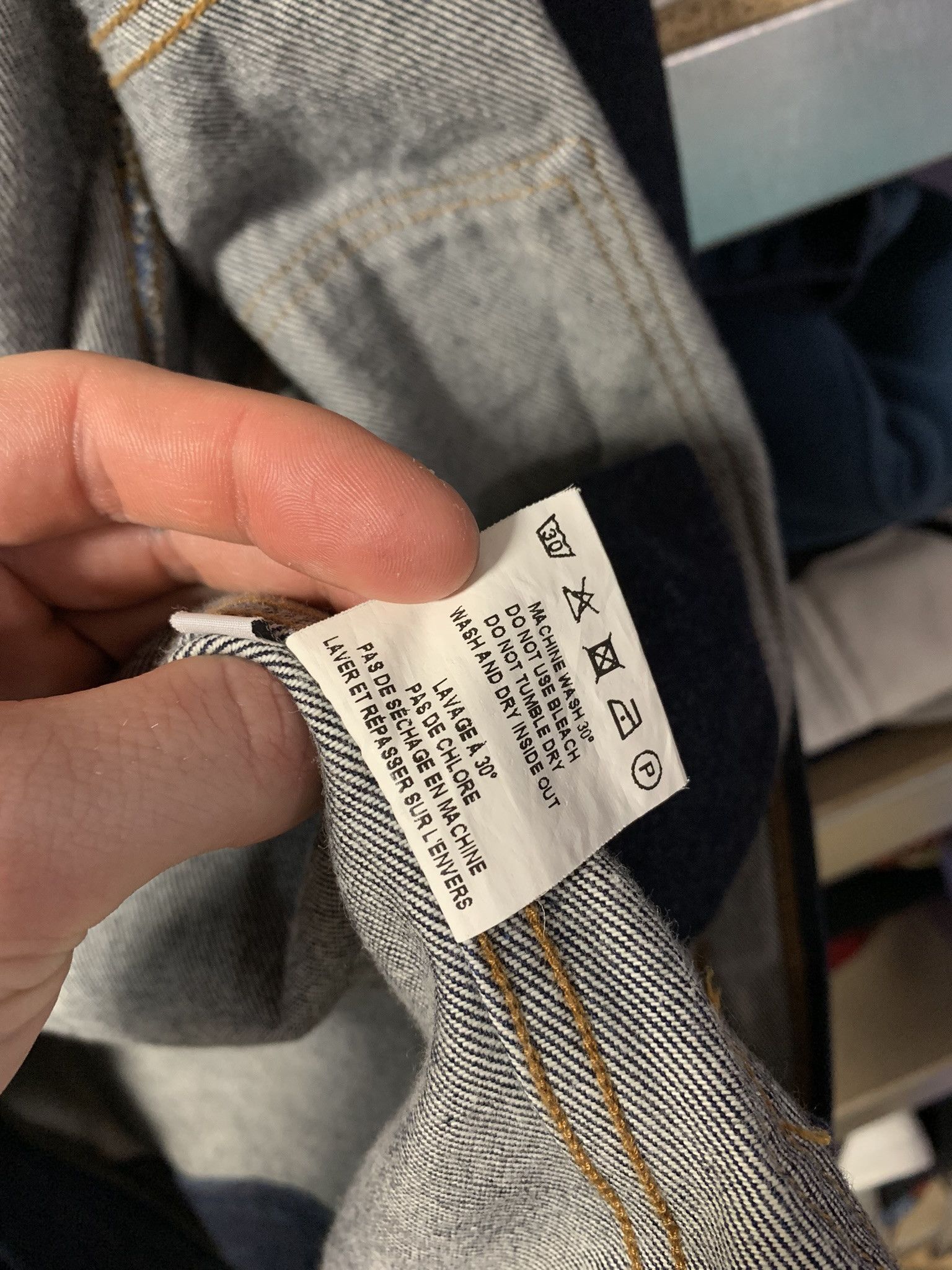 Officine Generale Officine Generale Cillian Denim Zip Trucker Jacket - M Size US M / EU 48-50 / 2 - 10 Thumbnail