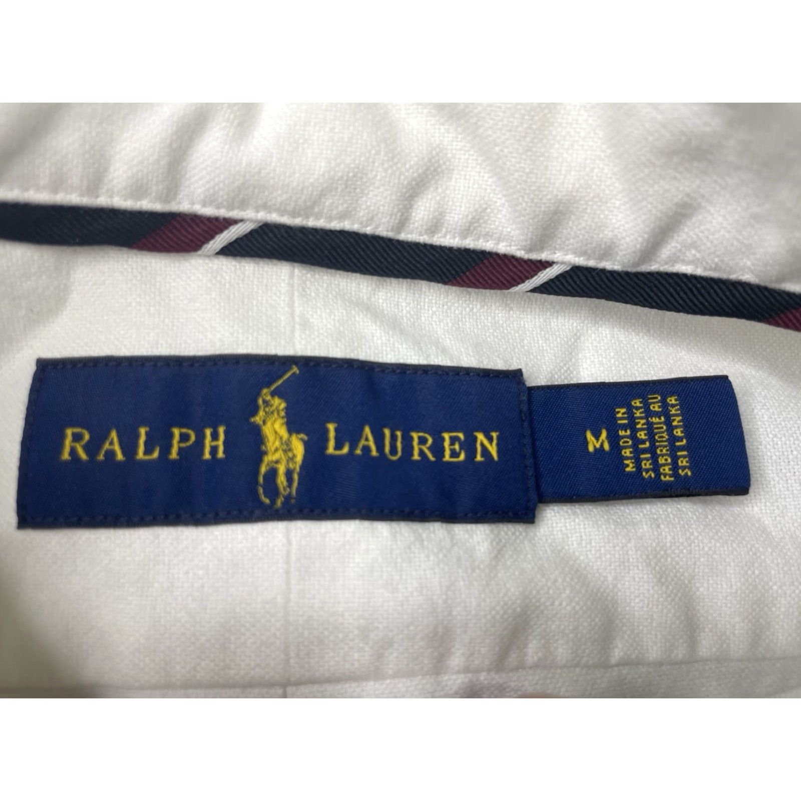 Polo Ralph Lauren Polo Ralph Lauren Shirt Short Sleeve White Mens Medium Size US M / EU 48-50 / 2 - 2 Thumbnail