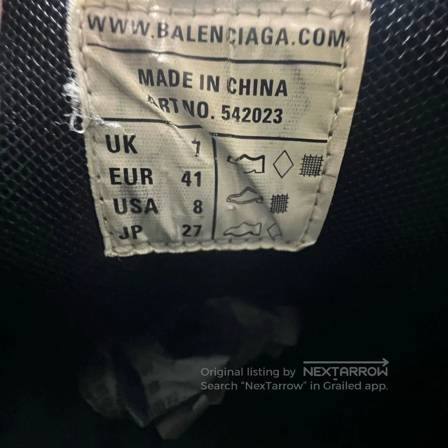 Balenciaga Balenciaga Track Black Used Sneakers. Size US 8 / EU 41 - 8 Thumbnail