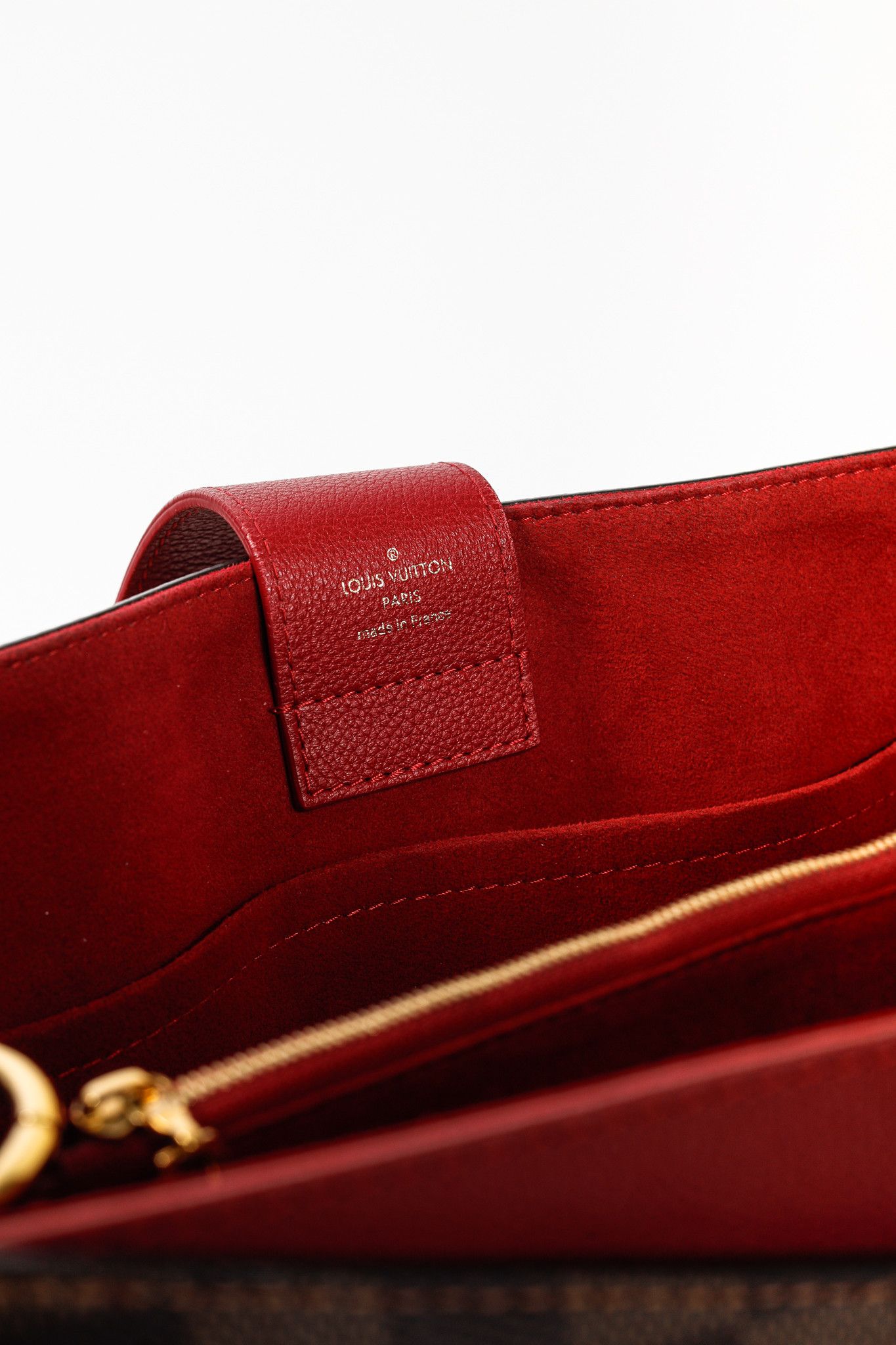 Louis Vuitton Louis Vuitton Riverside Damier Ebene Lie de Vin Tote Size ONE SIZE - 12 Thumbnail