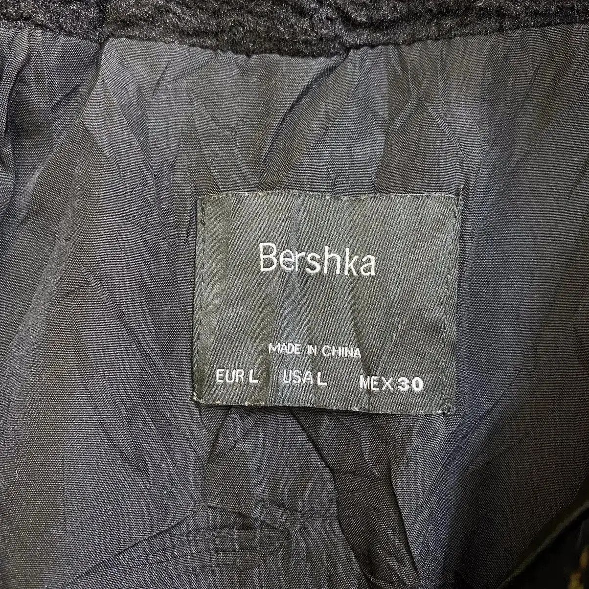 Bershka BERSHKA Coating Deep Pile Sherpa Fleece Jacket Coat Size L / US 10 / IT 46 - 7 Thumbnail