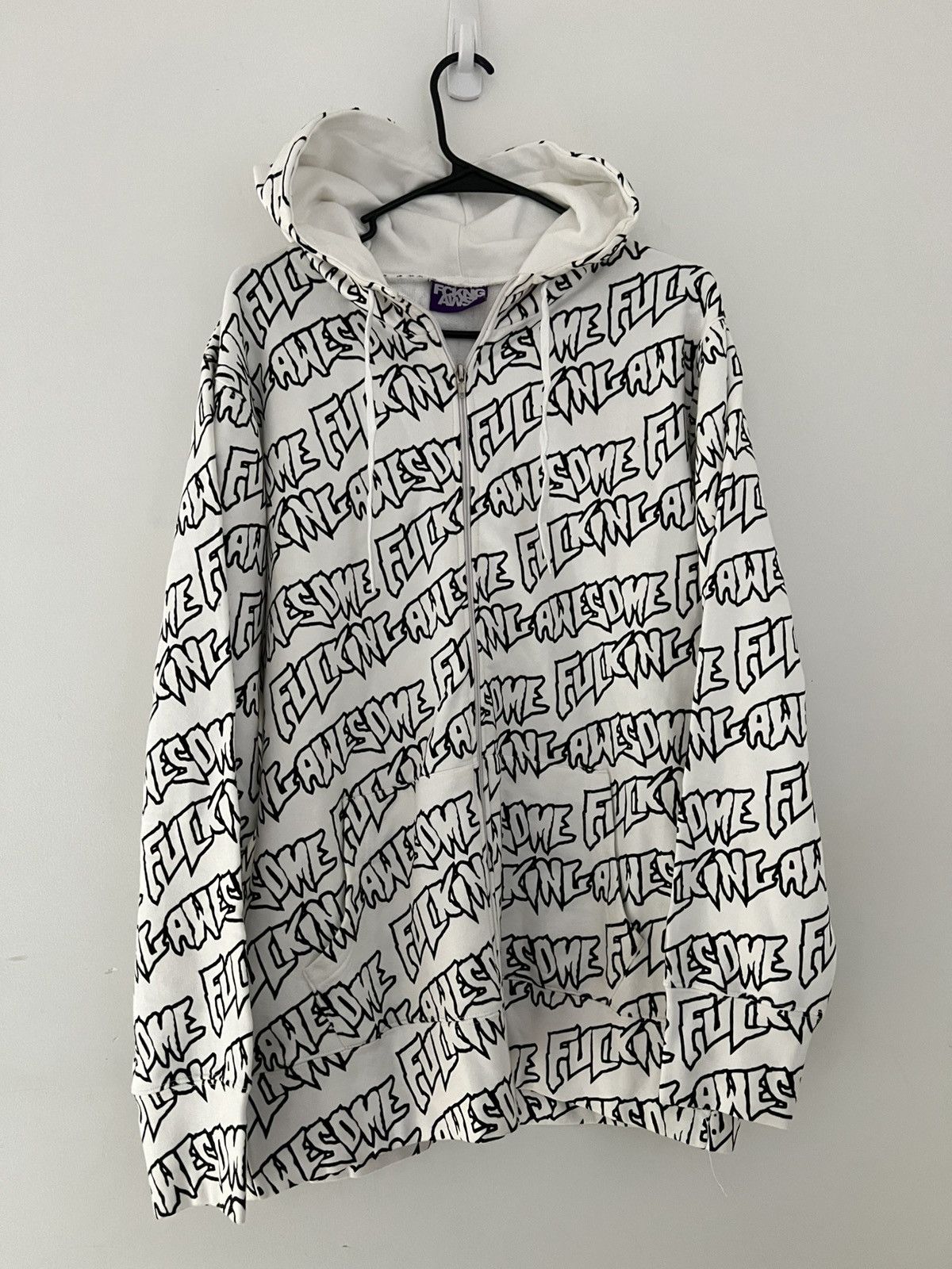 Fucking awesome B ruce lee hoodie Fucking Awesome blur hoodie | Grailed