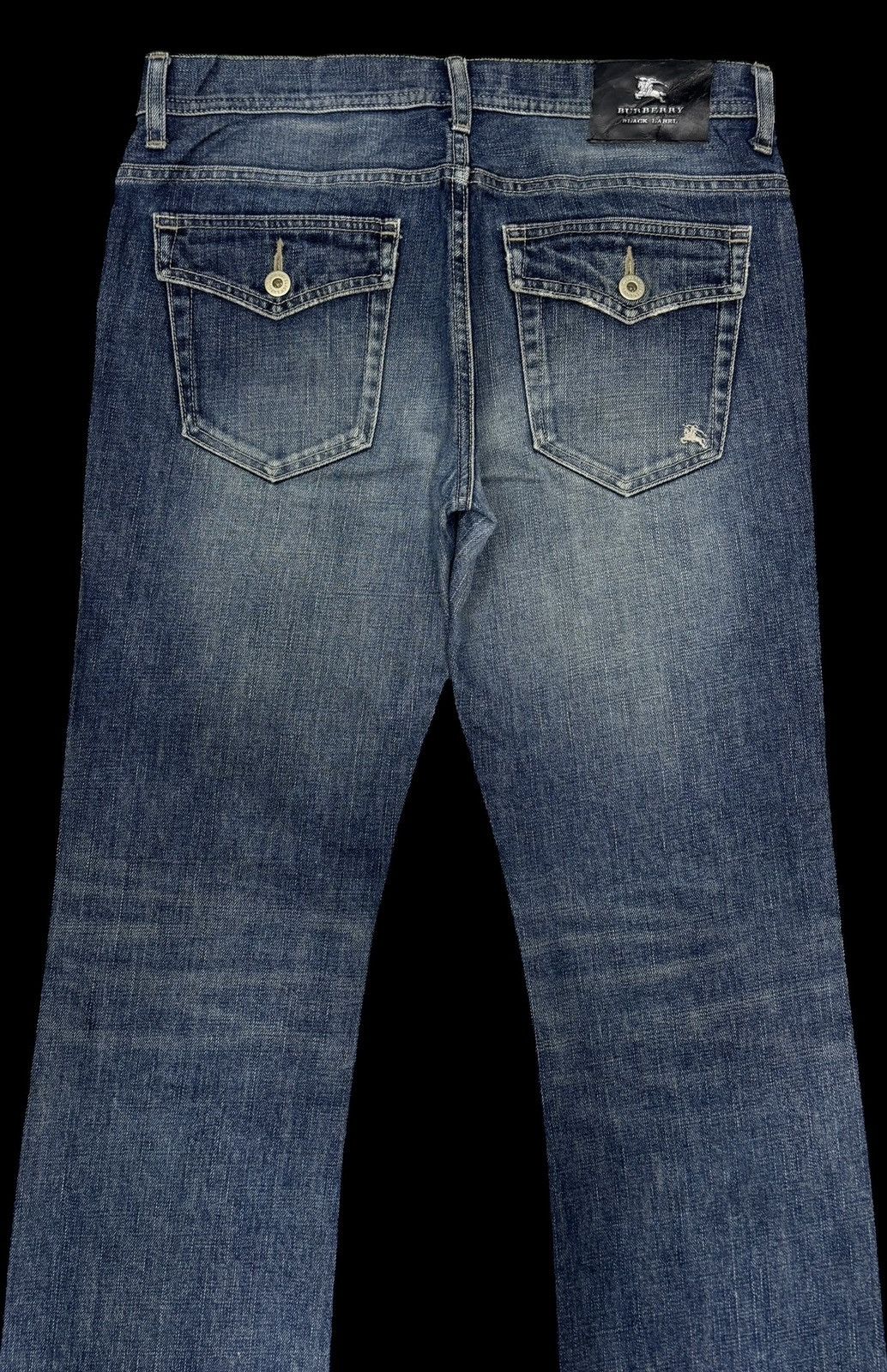 Burberry VINTAGE BURBERRY BOOTCUT FLARED DENIM JEANS Size US 32 / EU 48 - 6 Thumbnail