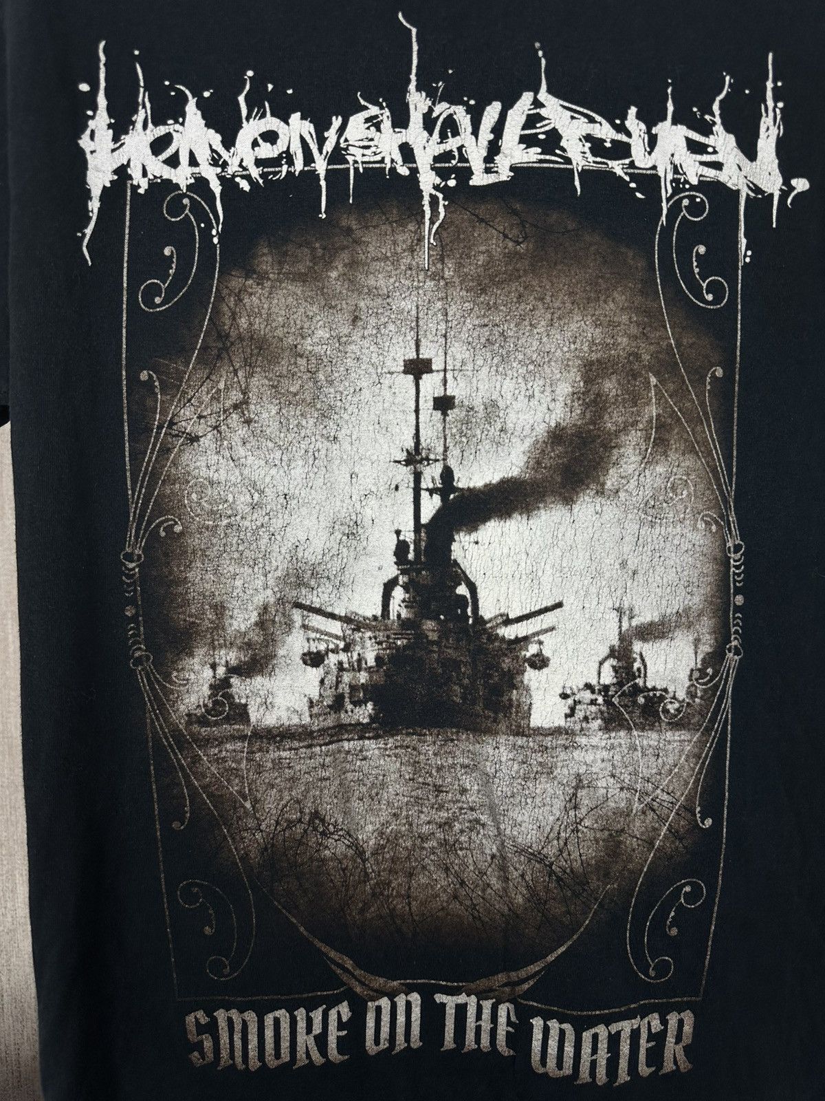 Band Tees × Vintage Heaven Shull Burn Smoke On the Water And Fire in The Sky Tee Size US M / EU 48-50 / 2 - 3 Thumbnail