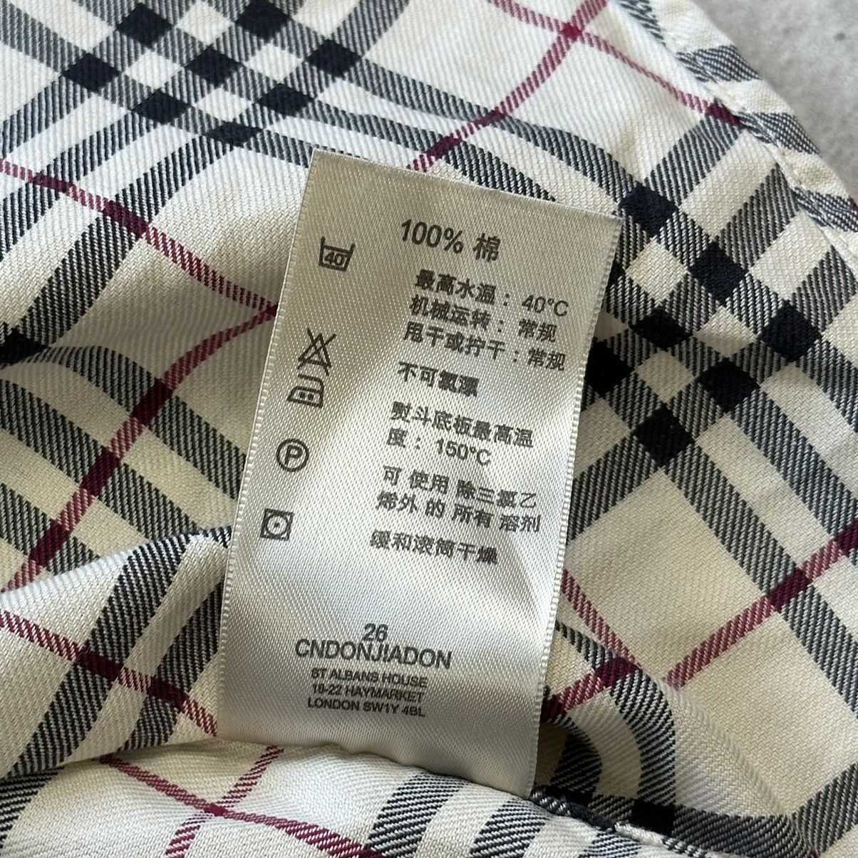 Burberry Burberry London Nova Check Button 3/4 Sleeve Shirt Size S / US 4 / IT 40 - 19 Thumbnail