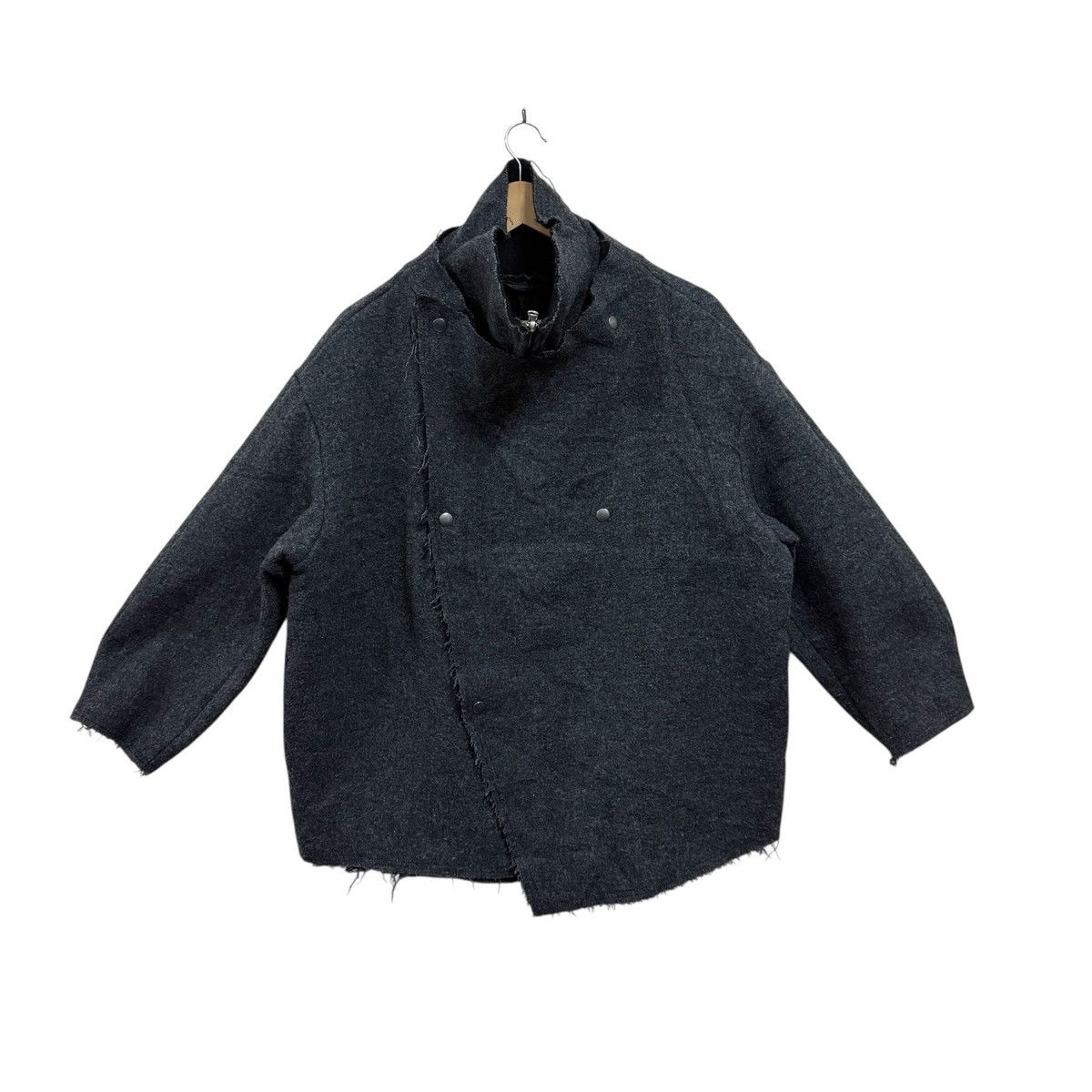 Zucca Zucca Wool Reversible Jacket Miyake Yohji kapital inspired Size US XL / EU 56 / 4 - 2 Thumbnail