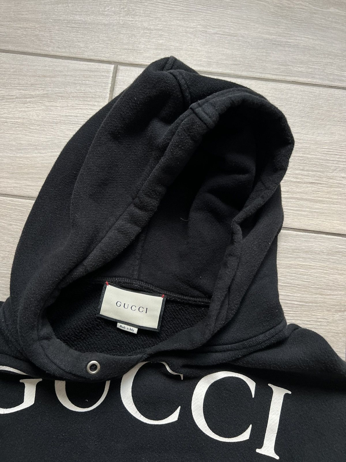 Gucci Gucci Big Logo GG Interlocking Hoodie Size US S / EU 44-46 / 1 - 6 Thumbnail