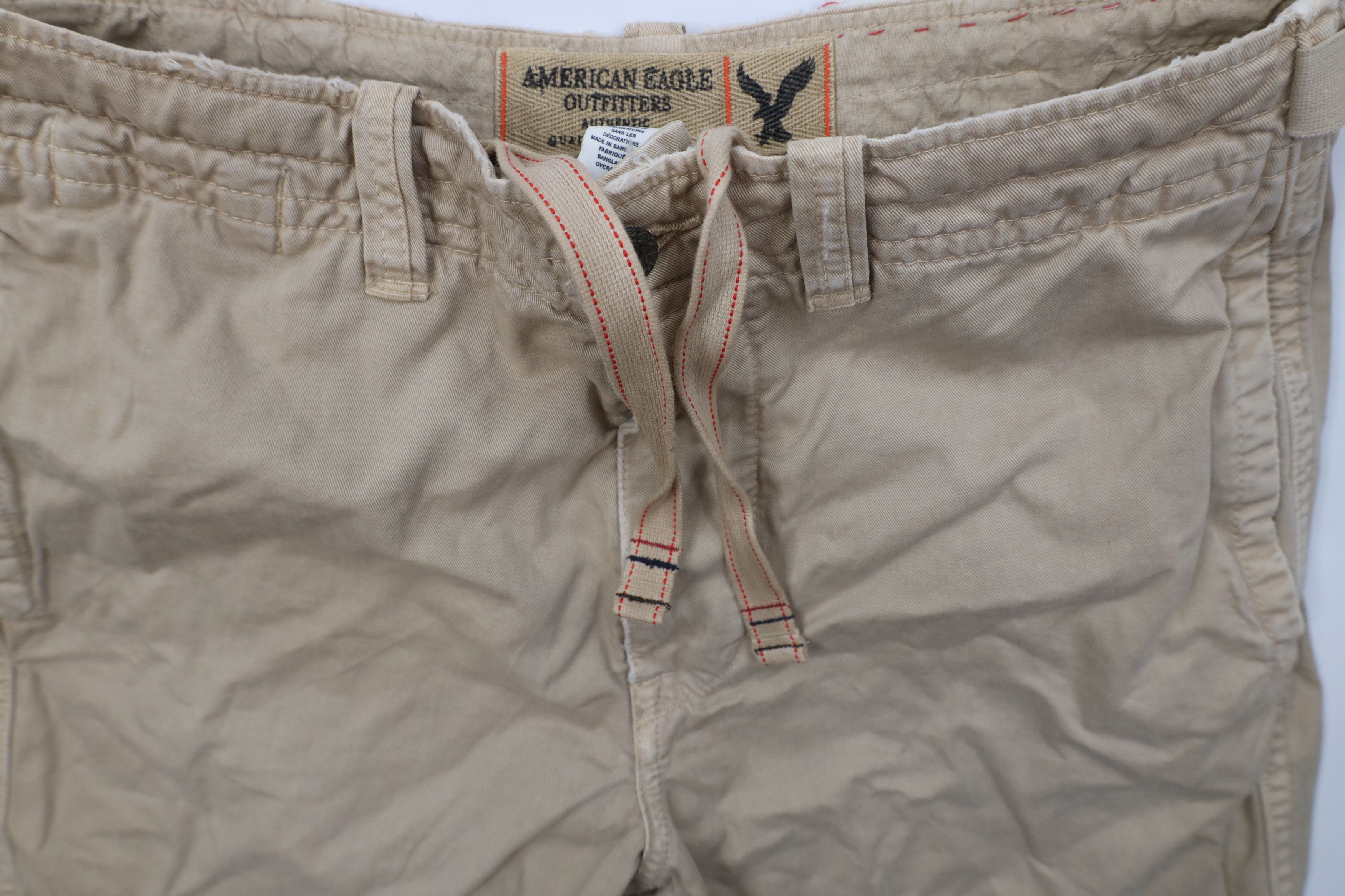 American Eagle Outfitters Deadstock Vintage Y2K American Eagle Outfitters GI Shorts Size US 32 / EU 48 - 8 Thumbnail
