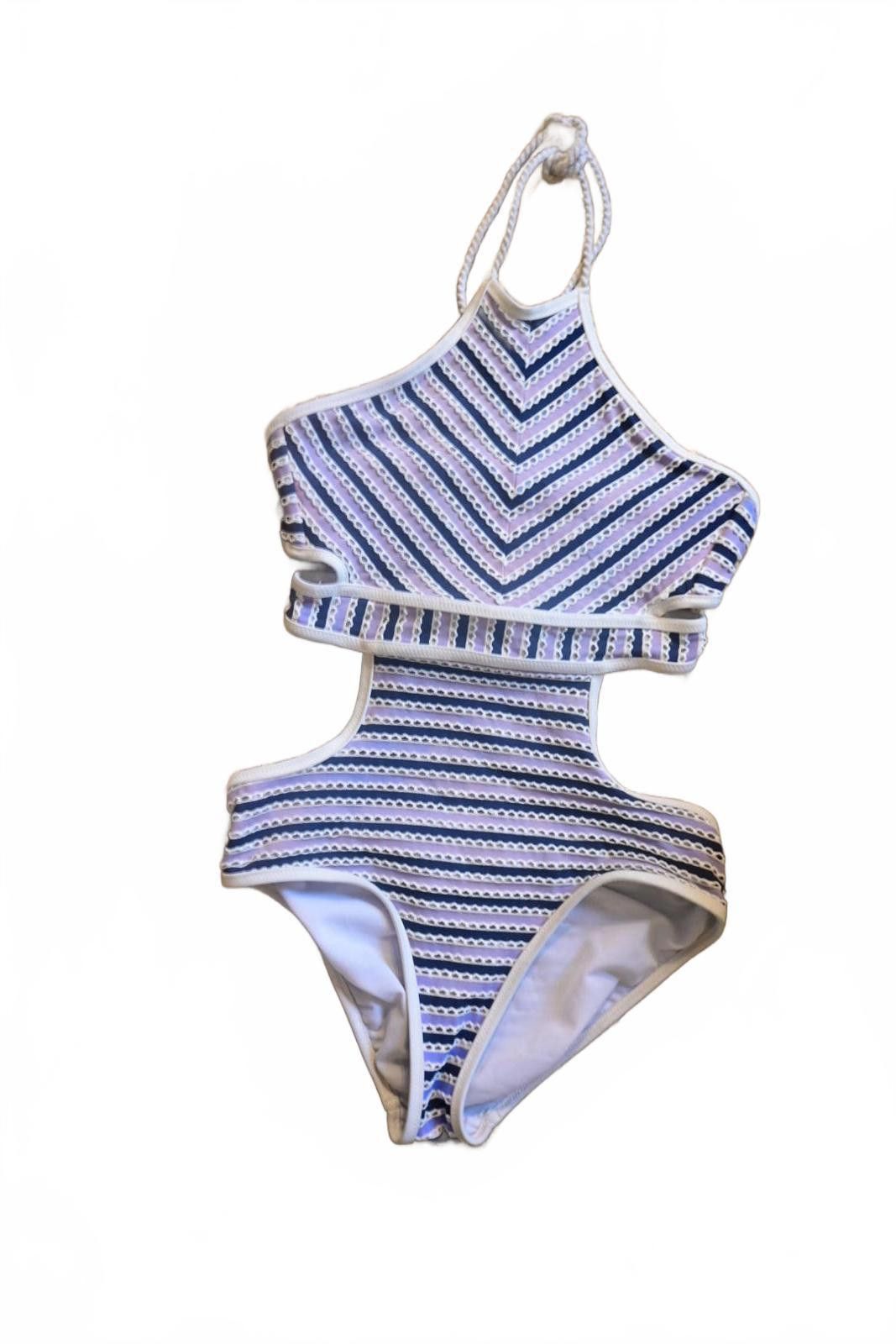 Genetic Manipulation Shinichiro Kuriya Jessica Simpson Women's One-Piece Cutout Swimsuit Striped S Size ONE SIZE - 1 Thumbnail