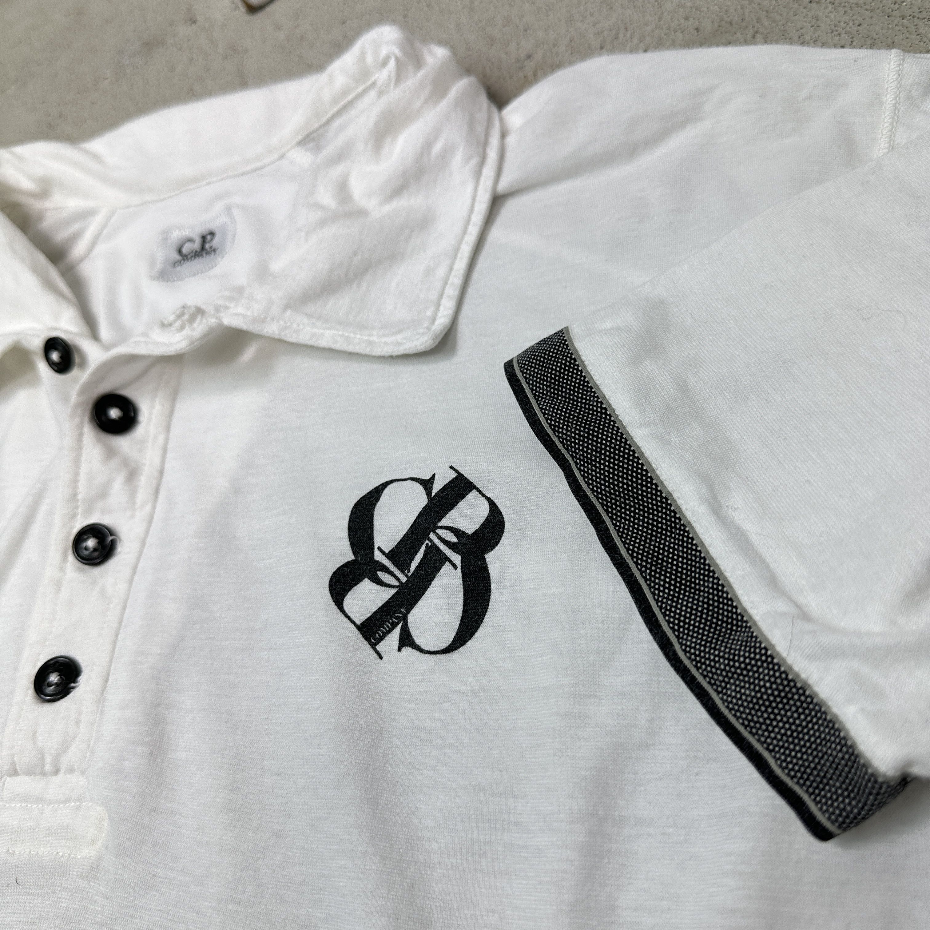 C.P. Company Vintage Streetwear Sporty C.P. Company Polo T-shirt Y2K Size US M / EU 48-50 / 2 - 2 Thumbnail