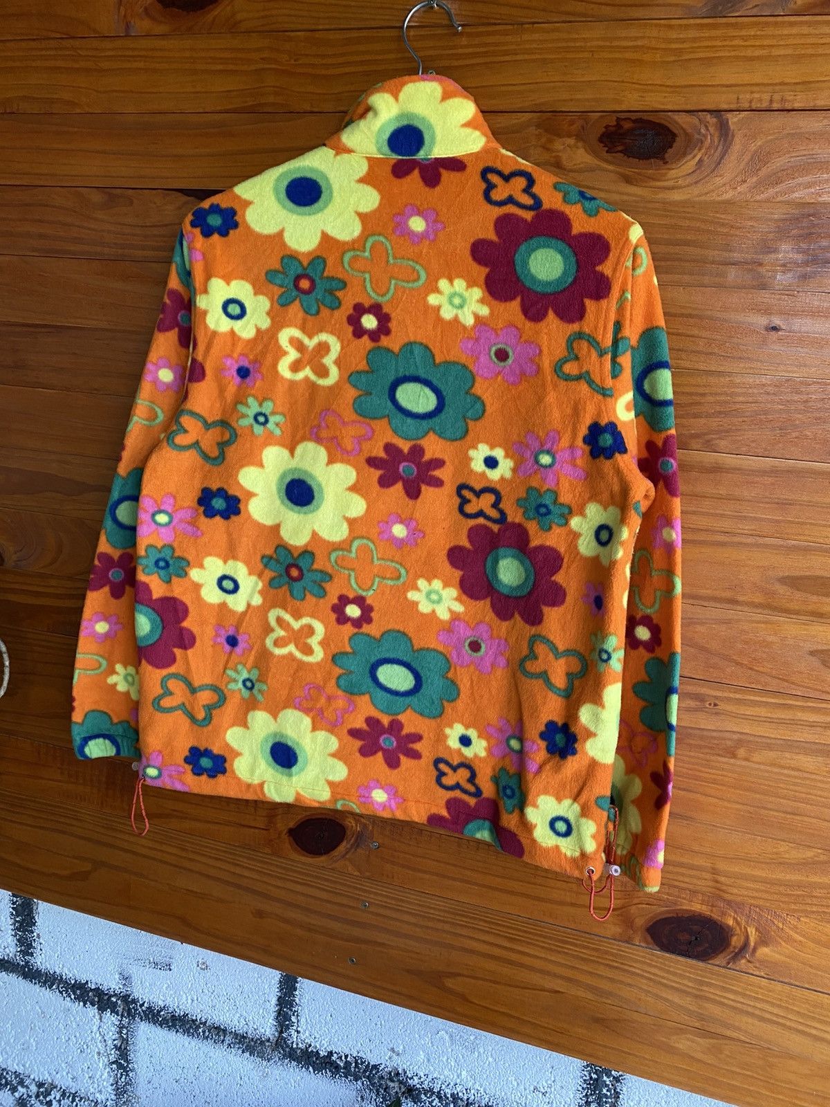 Vintage Vintage Strolling Flower Power Fleece Pullover Retro Size US S / EU 44-46 / 1 - 13 Thumbnail