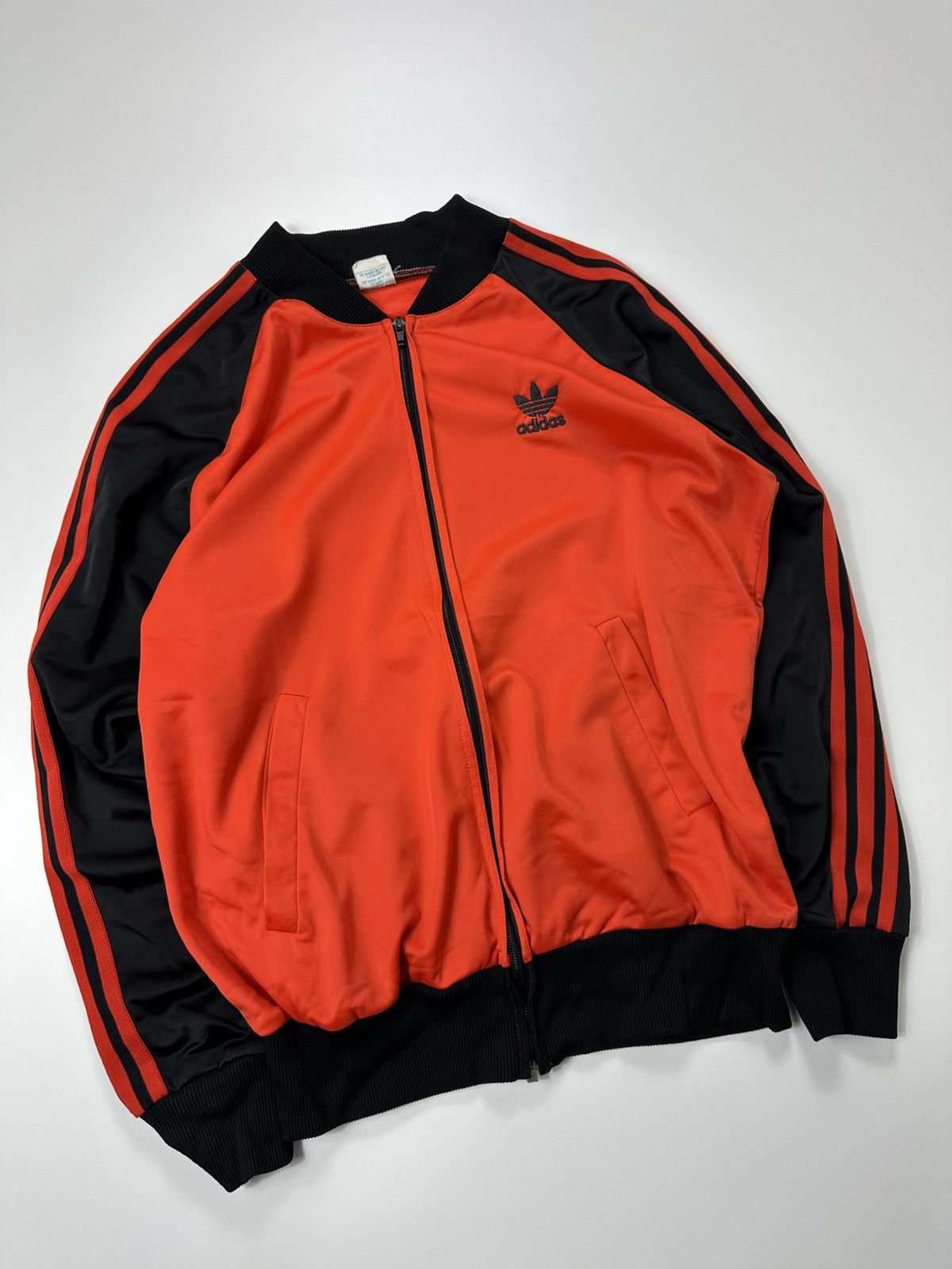 Adidas 80's Vintage Adidas Track Zip Jacket Logo Size US M / EU 48-50 / 2 - 5 Thumbnail