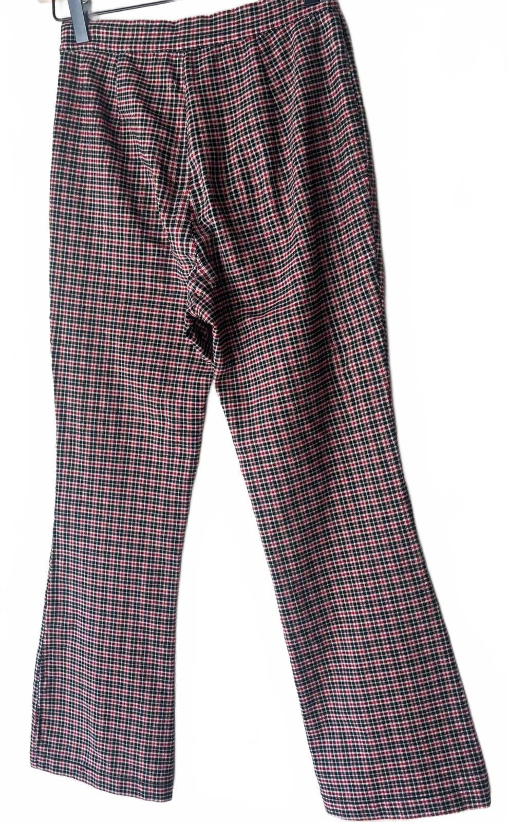 Urban Outfitters Urban Outfitters Women's Plaid Flared Pants Size 25" / US 0 / IT 36 - 6 Thumbnail
