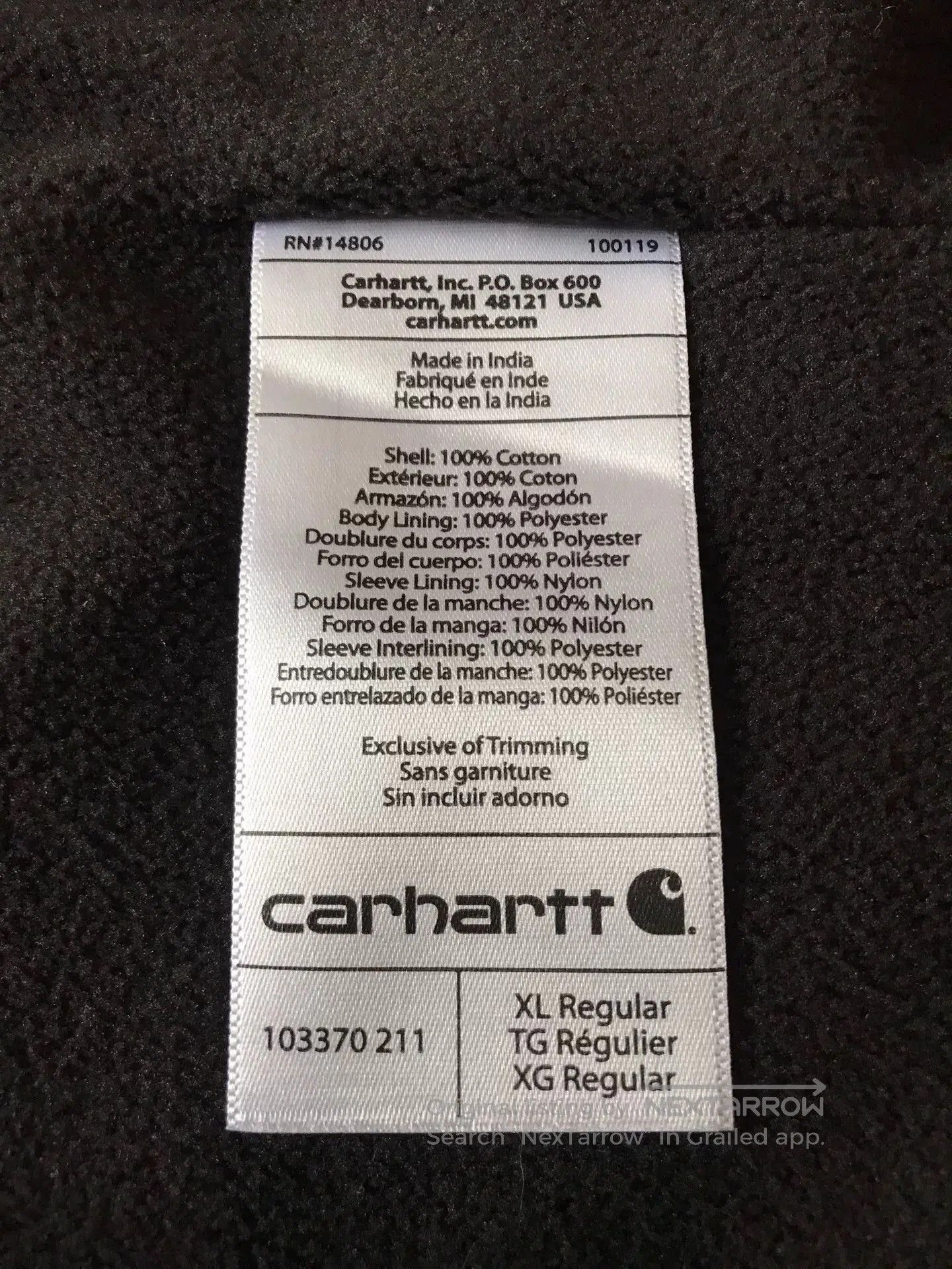 Carhartt Carhartt Full Swing Armstrong Work Jacket. Size US XL / EU 56 / 4 - 9 Thumbnail