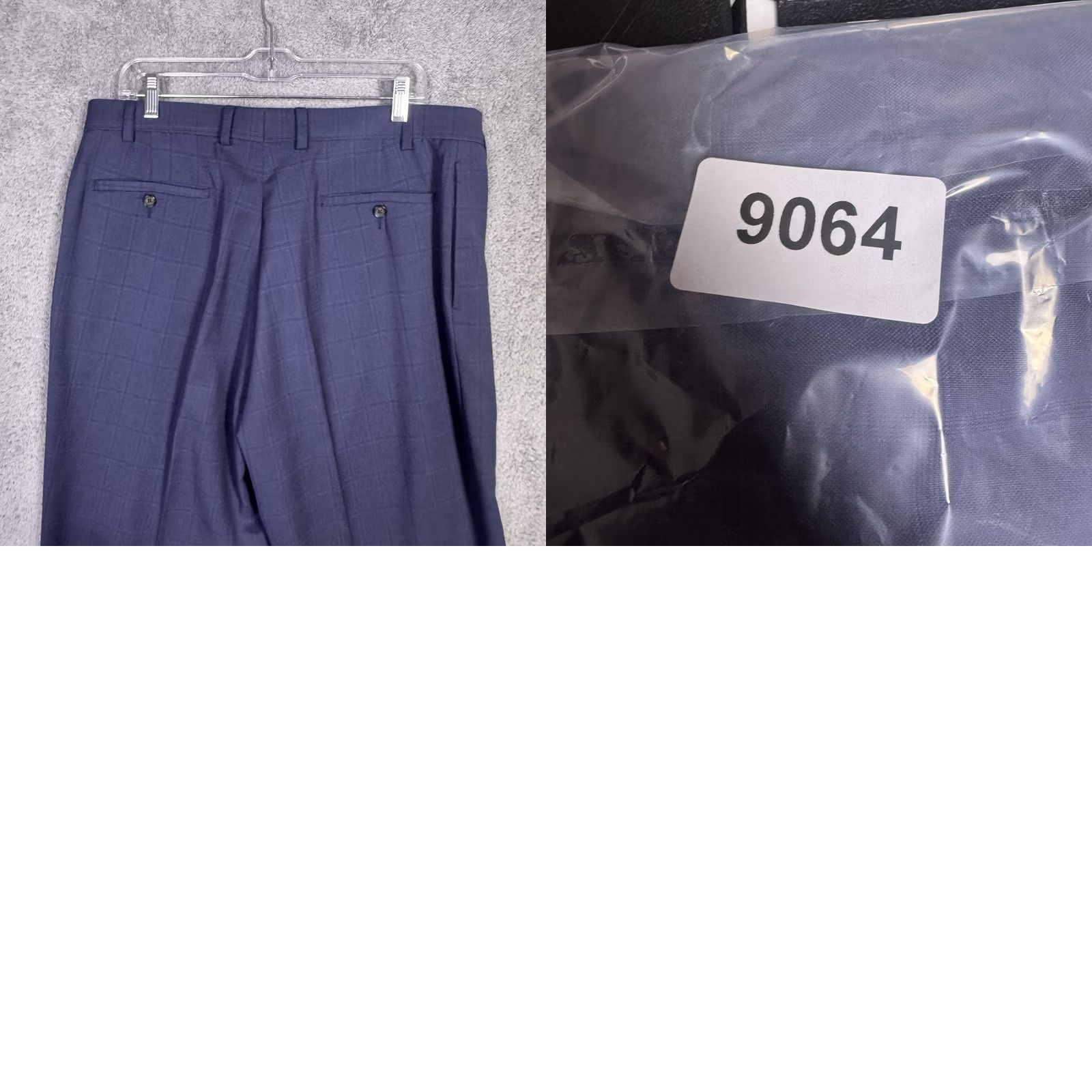 Ralph Lauren Ralph Lauren Dress Pants Mens 36x29 Slacks Trouser Windowpane Office Uncuffed Size US 36 / EU 52 - 9 Thumbnail