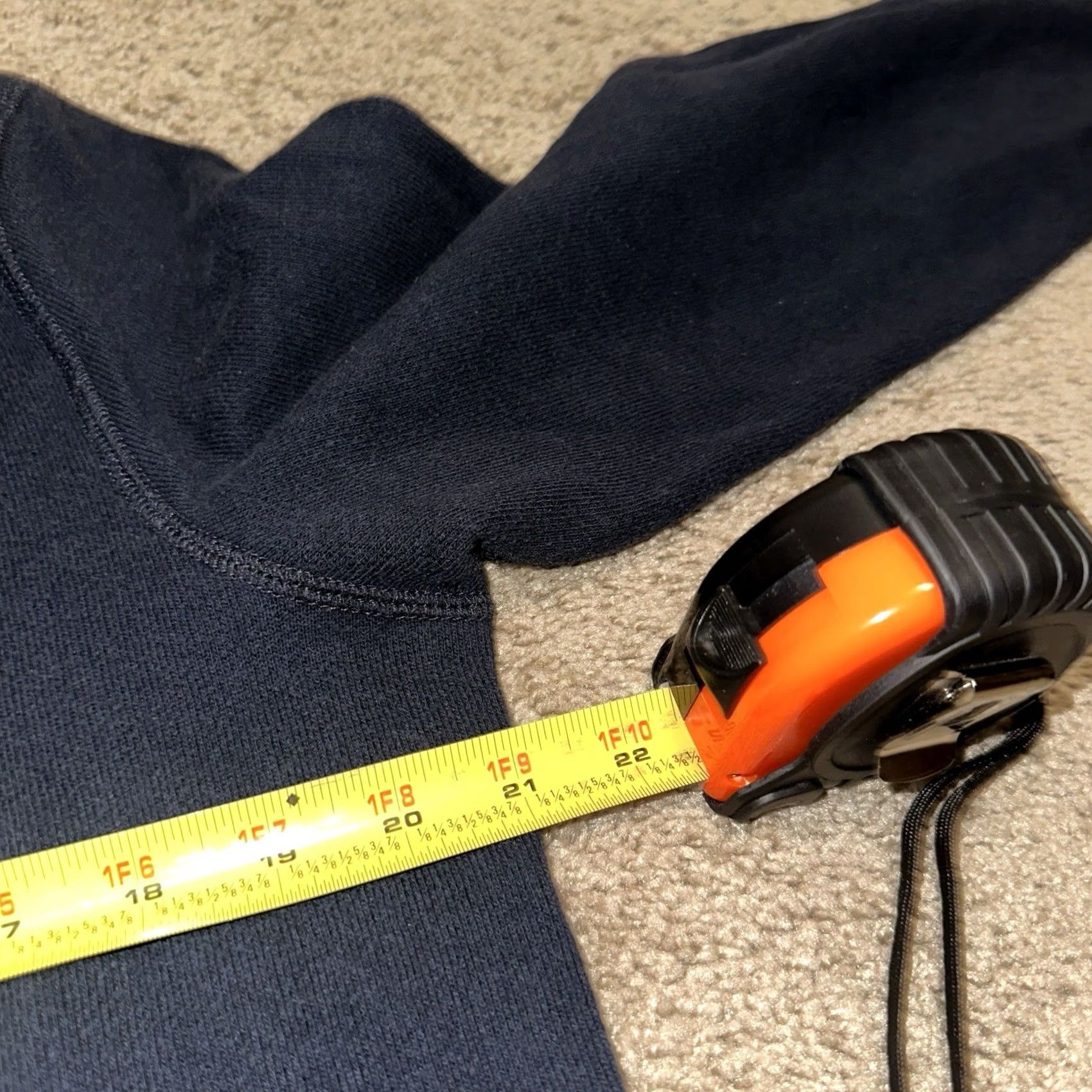 Abercrombie & Fitch Abercrombie & Fitch Hoodie Mens Medium Blue Pullover Fleece Embroidered Logo Soft Size US M / EU 48-50 / 2 - 7 Thumbnail