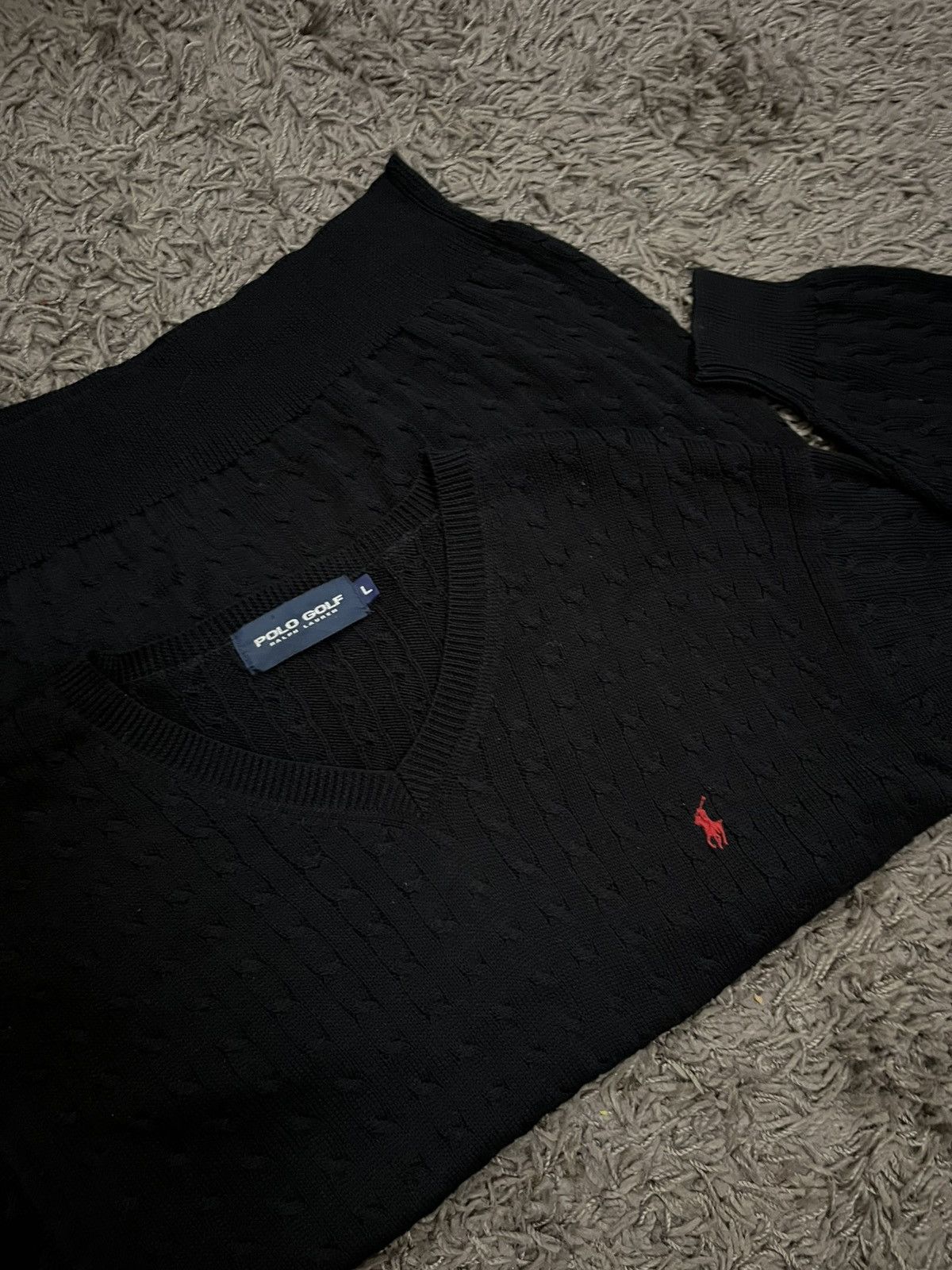 Polo Ralph Lauren 1990s POLO RL knitwear jumper #I2 Size US L / EU 52-54 / 3 - 3 Thumbnail