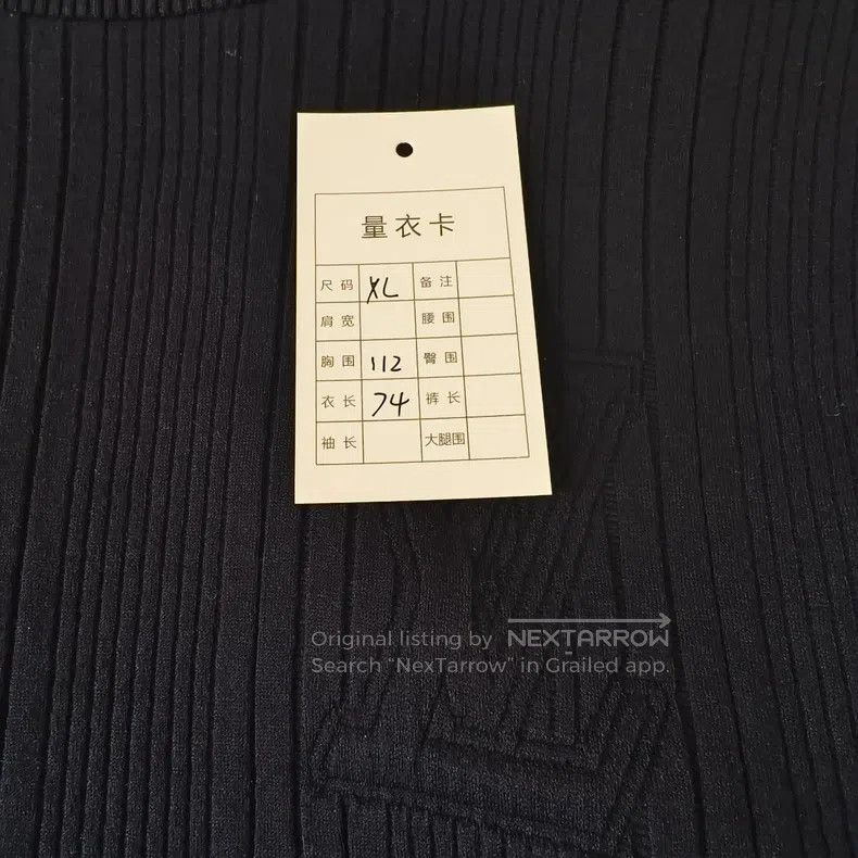 Louis Vuitton Louis Vuitton Dark monogram logo sweatshirt Size US XL / EU 56 / 4 - 3 Thumbnail