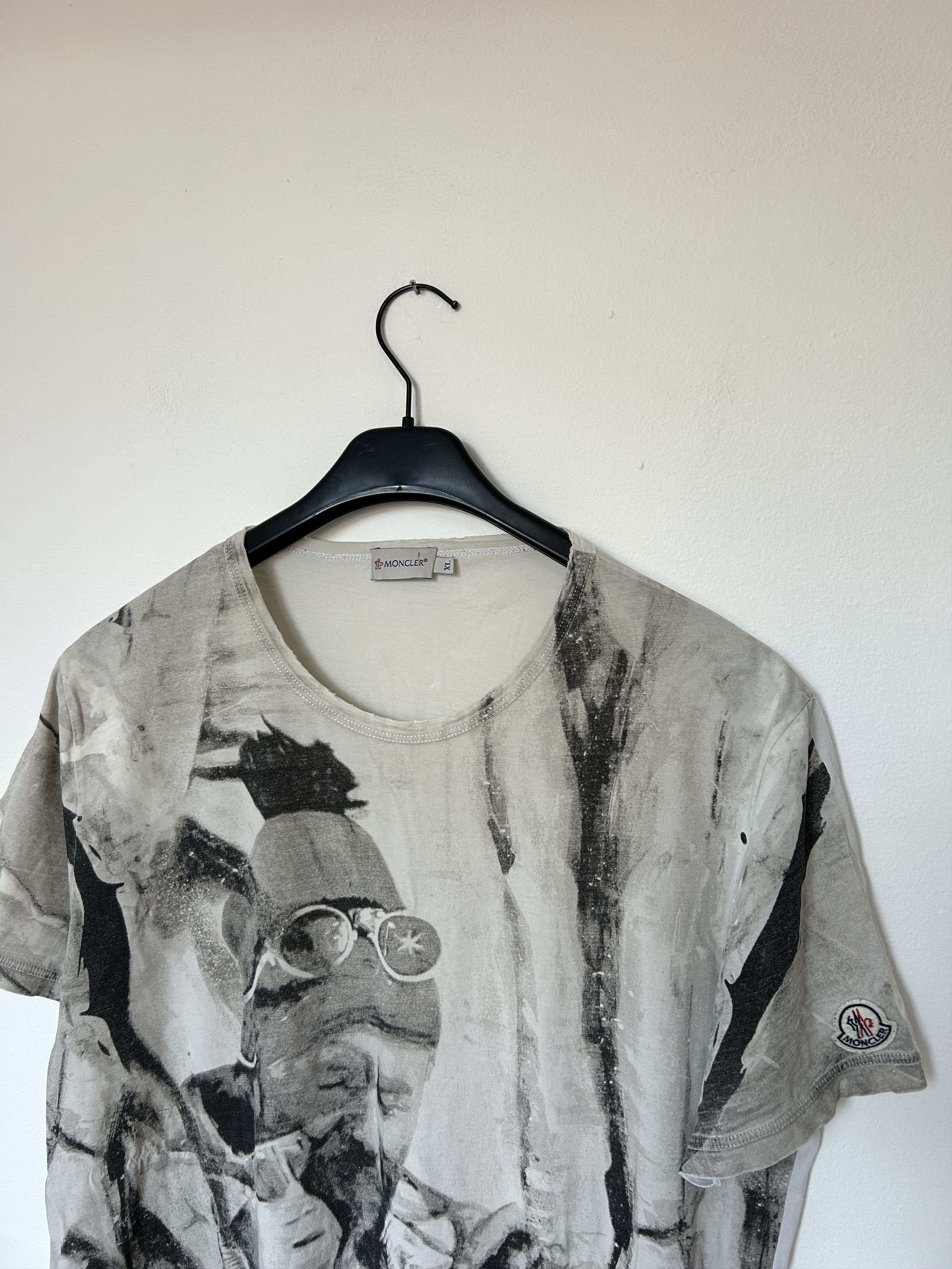 Moncler Moncler Japanese Samurai Logo t-shirt tee Size US L / EU 52-54 / 3 - 2 Thumbnail