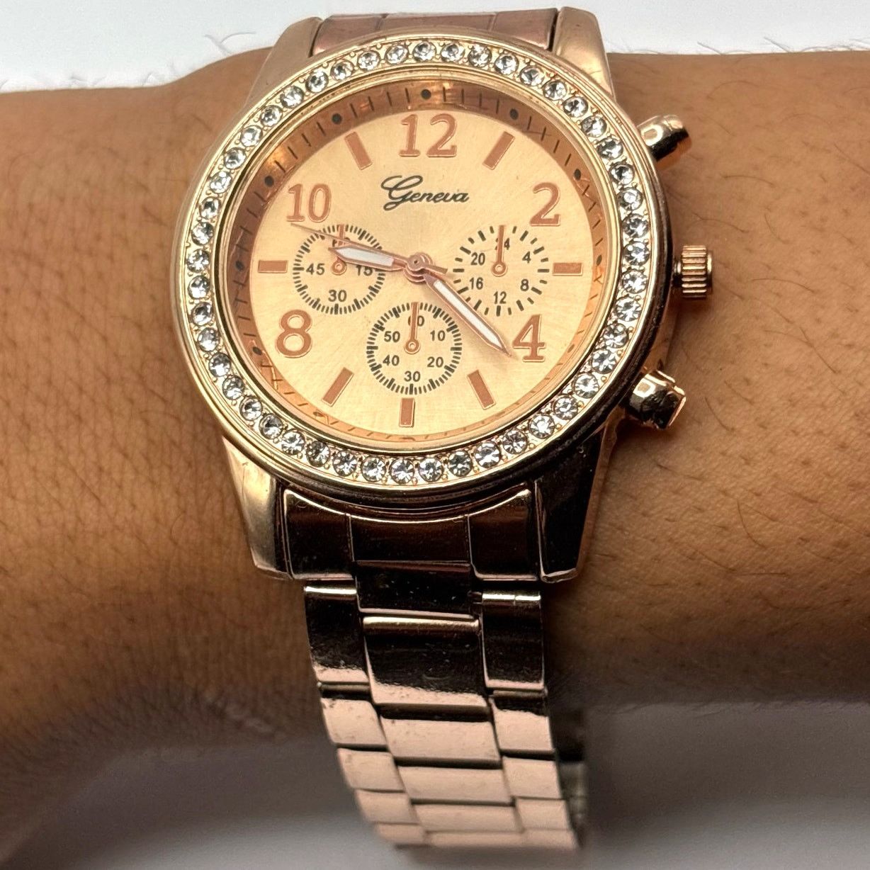 Other Rose Gold Retro Men's Watch Size ONE SIZE - 2 Thumbnail