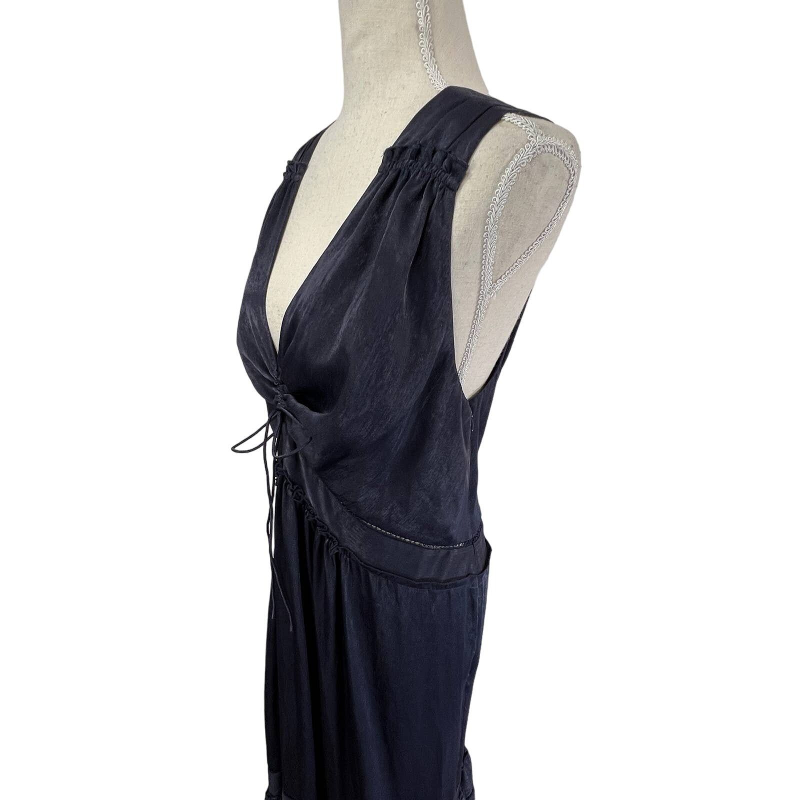 Jonathan Simkhai Jonathan Simkhai Tiered Sleeveless V Neck Maxi Dress Size XXL / US 16-18 / IT 52-54 - 6 Thumbnail
