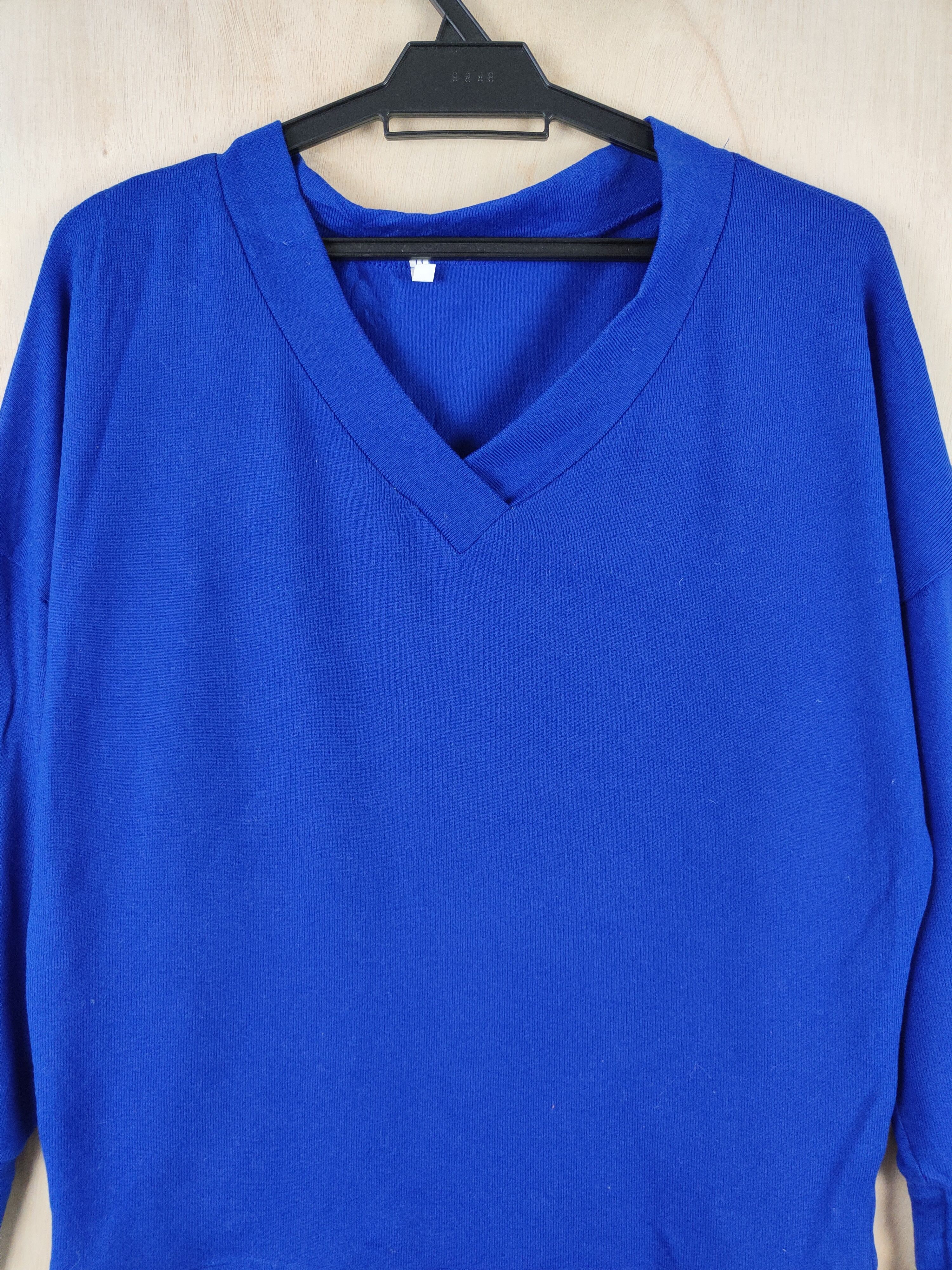 Japanese Brand Japanese Brand Blue Sweatshirts #S2514 Size S / US 4 / IT 40 - 2 Thumbnail