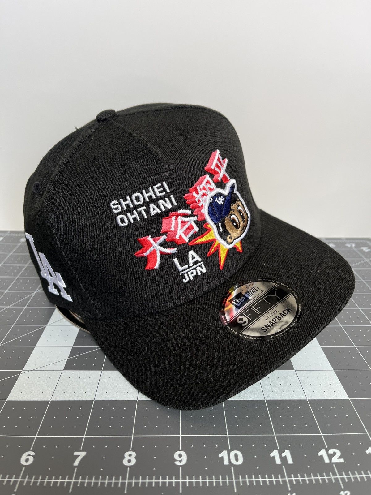 New Era LA Dodgers Shohei Ohtani Black 9fifty Curve A-Frame New Era LA Dodgers Shohei Ohtani Black 9fifty Curve A-Frame