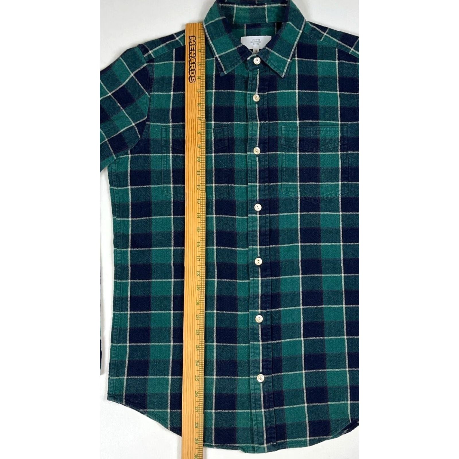 Vintage VINTAGE Jack Spade Button-Up Heavy Flannel Shirt Plaid Designer Sz M Mens East Coast City Classic 90s Size US M / EU 48-50 / 2 - 7 Thumbnail