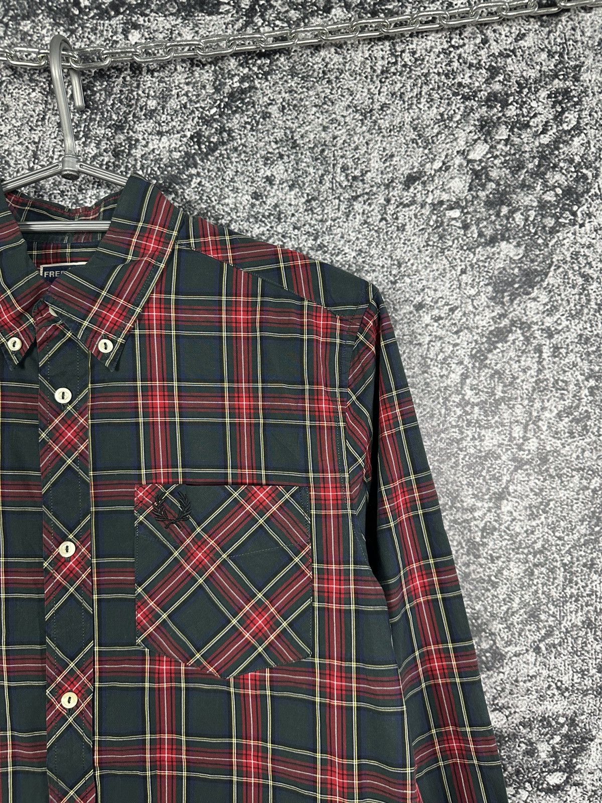 Fred Perry Fred Perry Reissues Long Sleeve Plaid Shirt Button Up Casual Size US S / EU 44-46 / 1 - 4 Thumbnail