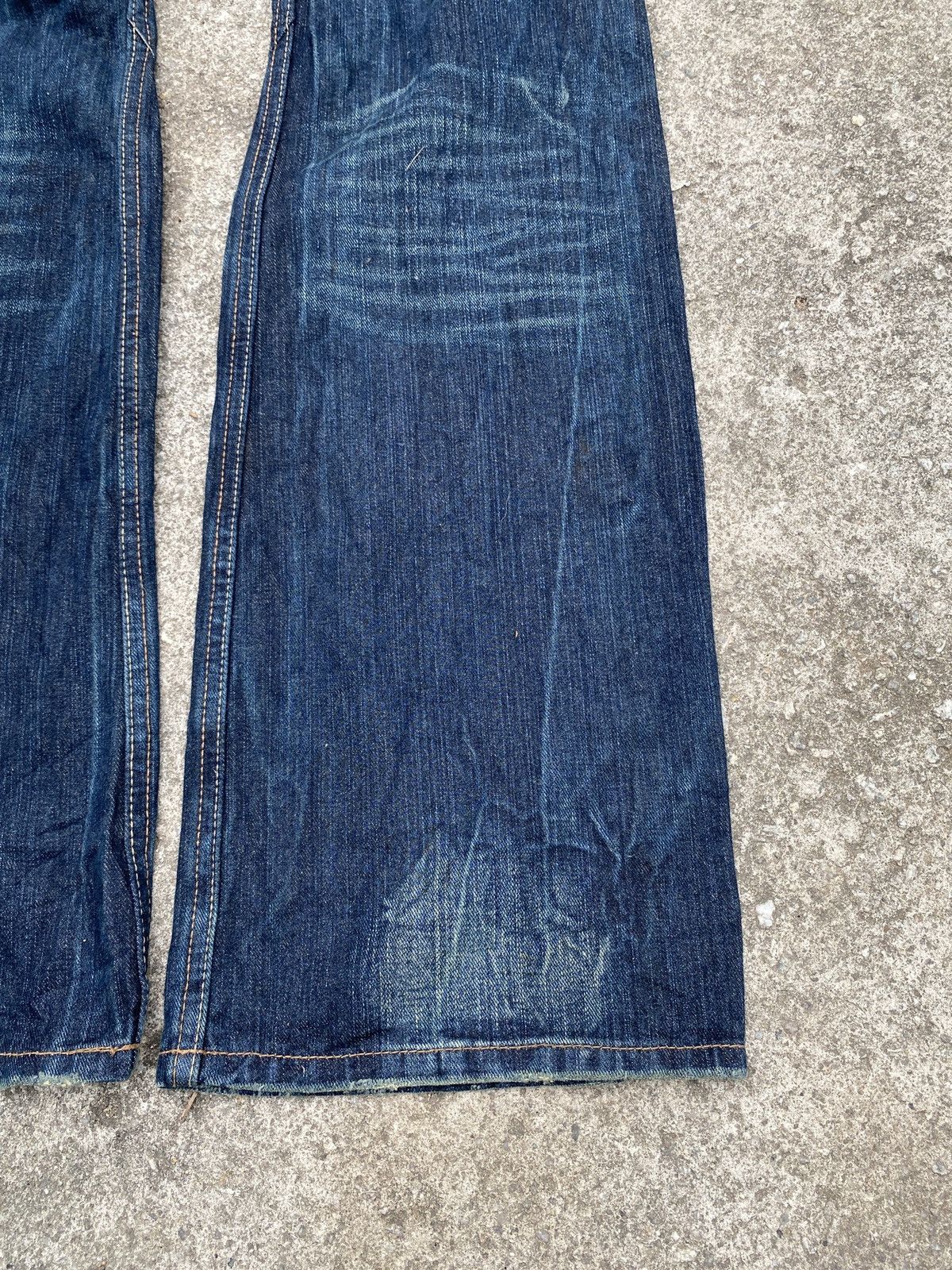 If Six Was Nine × Japanese Brand × Tornado Mart Root Three Japan Claw Mark Design Flare Denim Size US 30 / EU 46 - 10 Thumbnail
