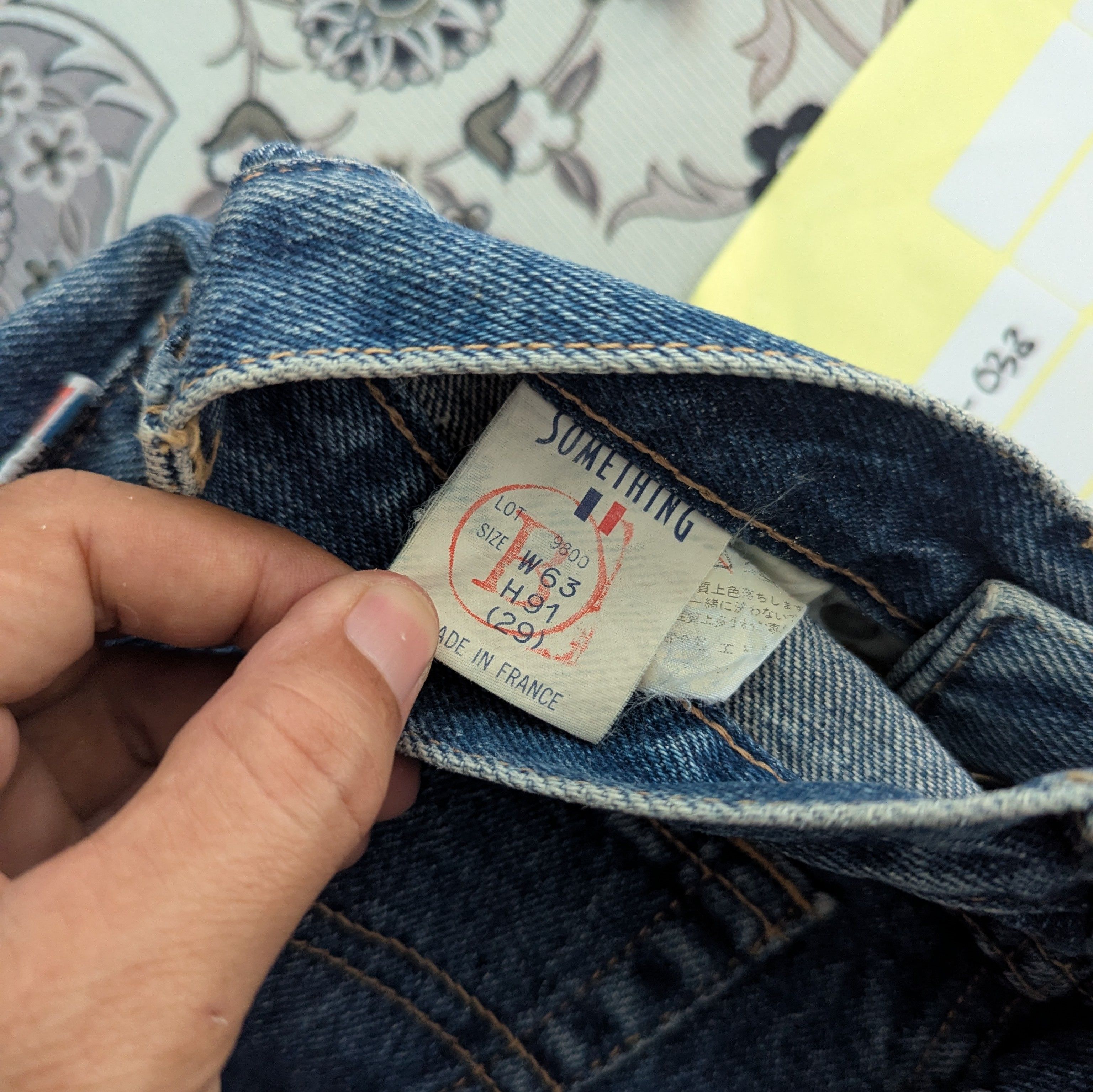Edwin SOMETHING by Edwin France Denim Jeans Pant Size 25" / US 0 / IT 36 - 12 Thumbnail