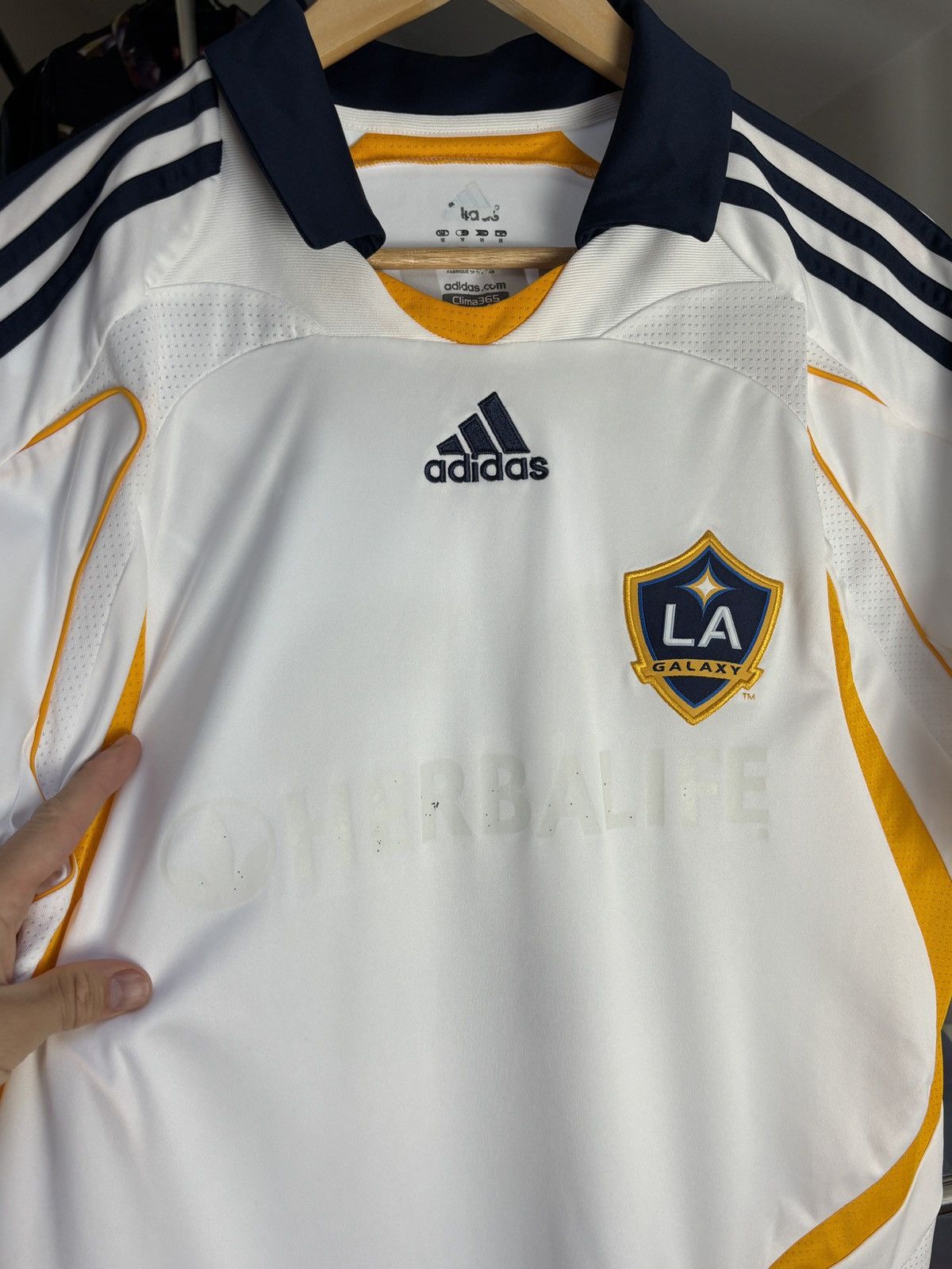 Adidas Adidas #23 David Beckham LA Galaxy MLS Soccer Jersey Kit Size US M / EU 48-50 / 2 - 10 Thumbnail