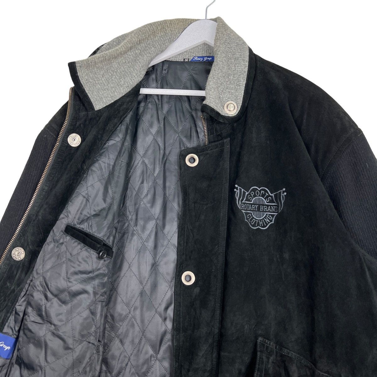 Japanese Brand 🔥 ROTARY GROUP SUEDE LEATHER JACKET Size US M / EU 48-50 / 2 - 10 Thumbnail