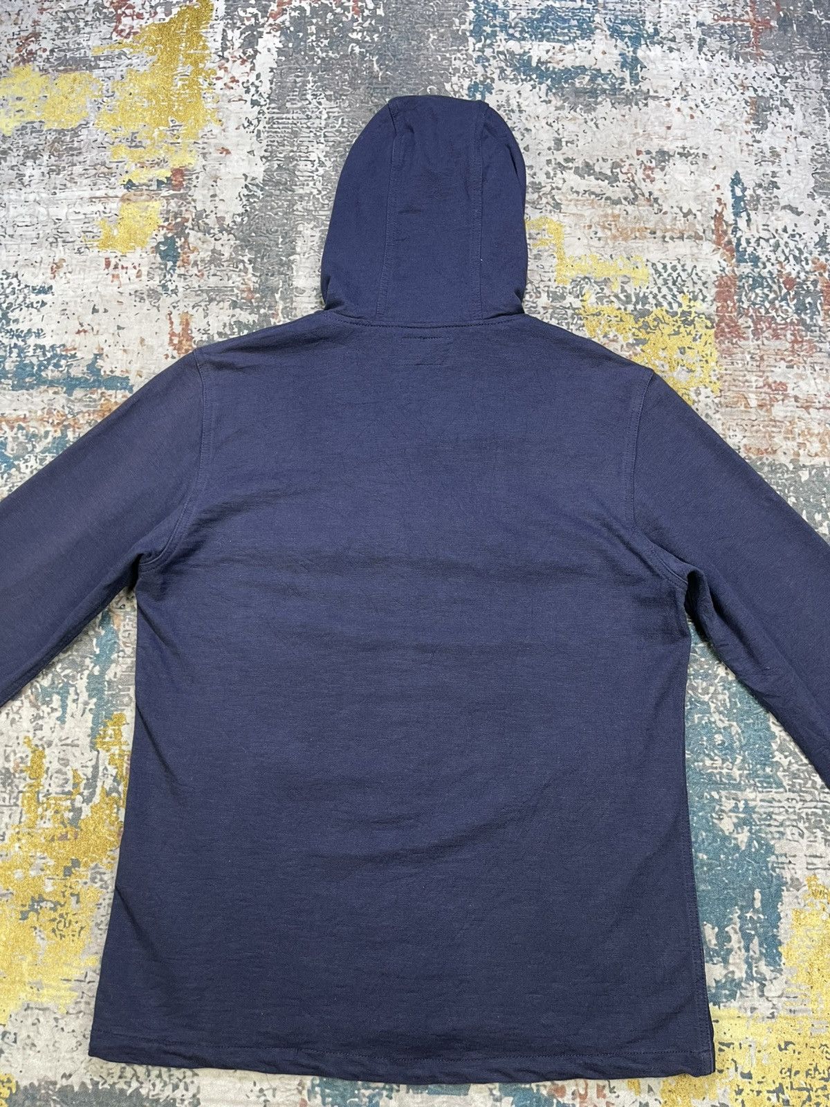 Beams Plus Beams Navy Hooded Cotton Jacket Size US M / EU 48-50 / 2 - 2 Thumbnail