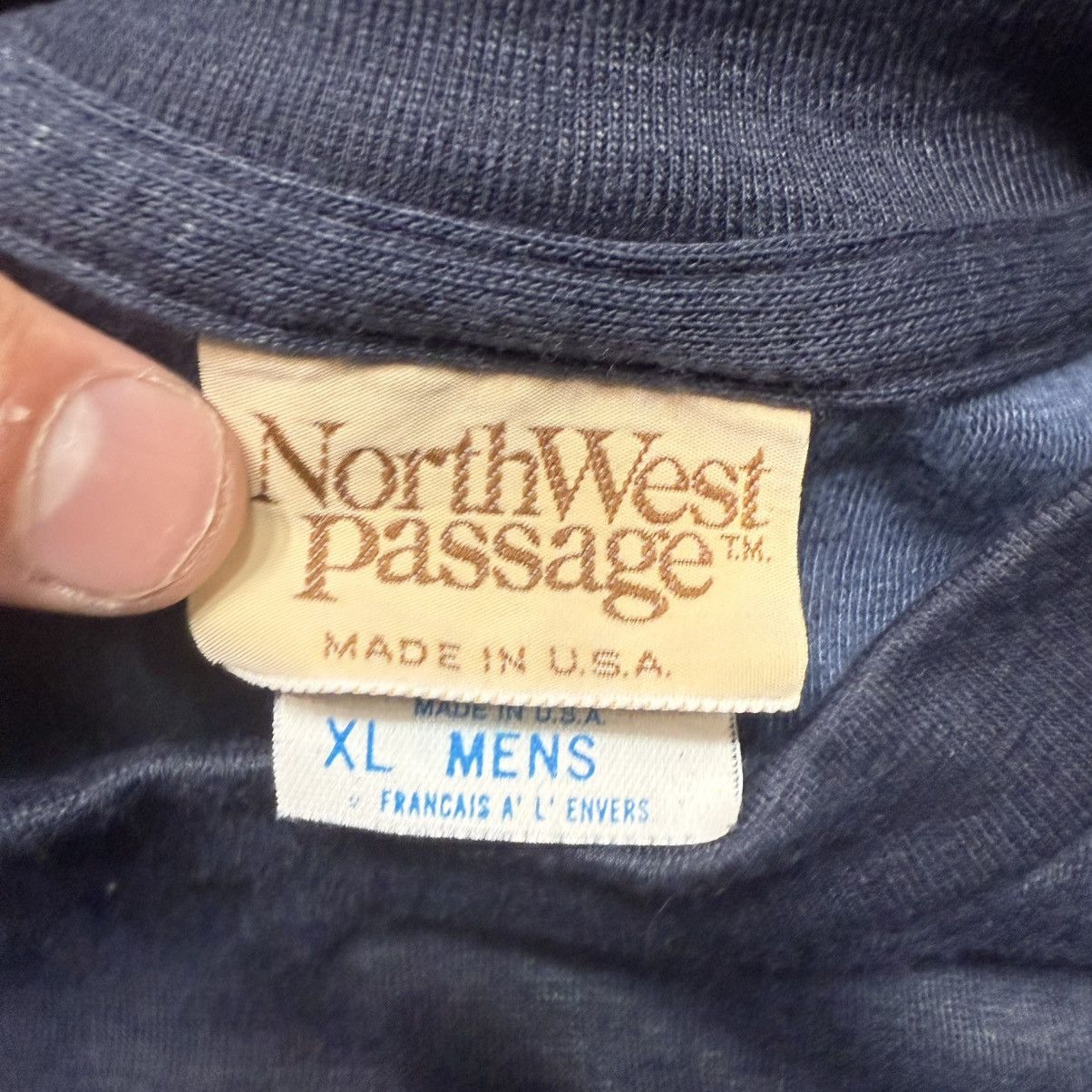 Hanes Vintage Northwest Package Long Sleeve Soft Thermal Like Tshi Size US XL / EU 56 / 4 - 4 Thumbnail